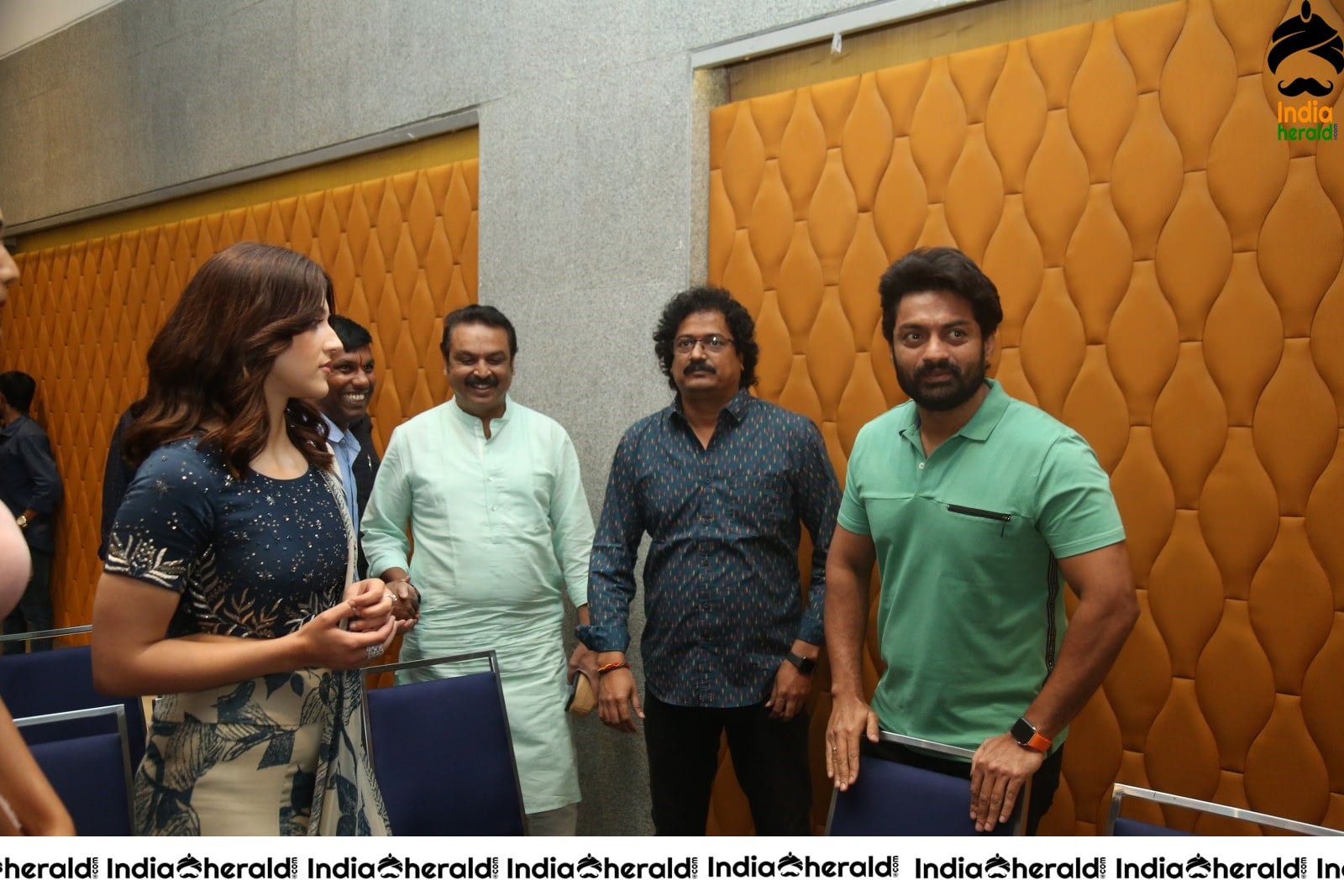Entha Manchivaadavuraa Movie Press Meet Set 1