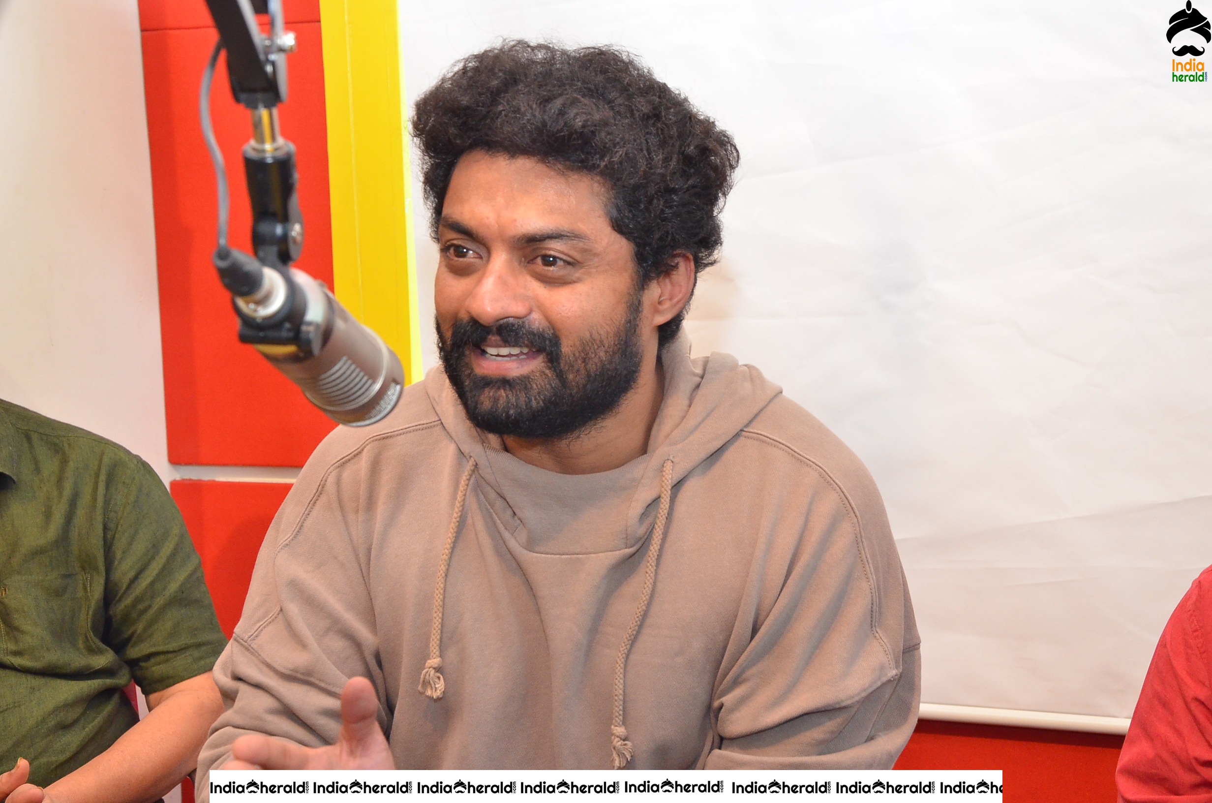 Entha Manchivaadavuraa Team at FM Station