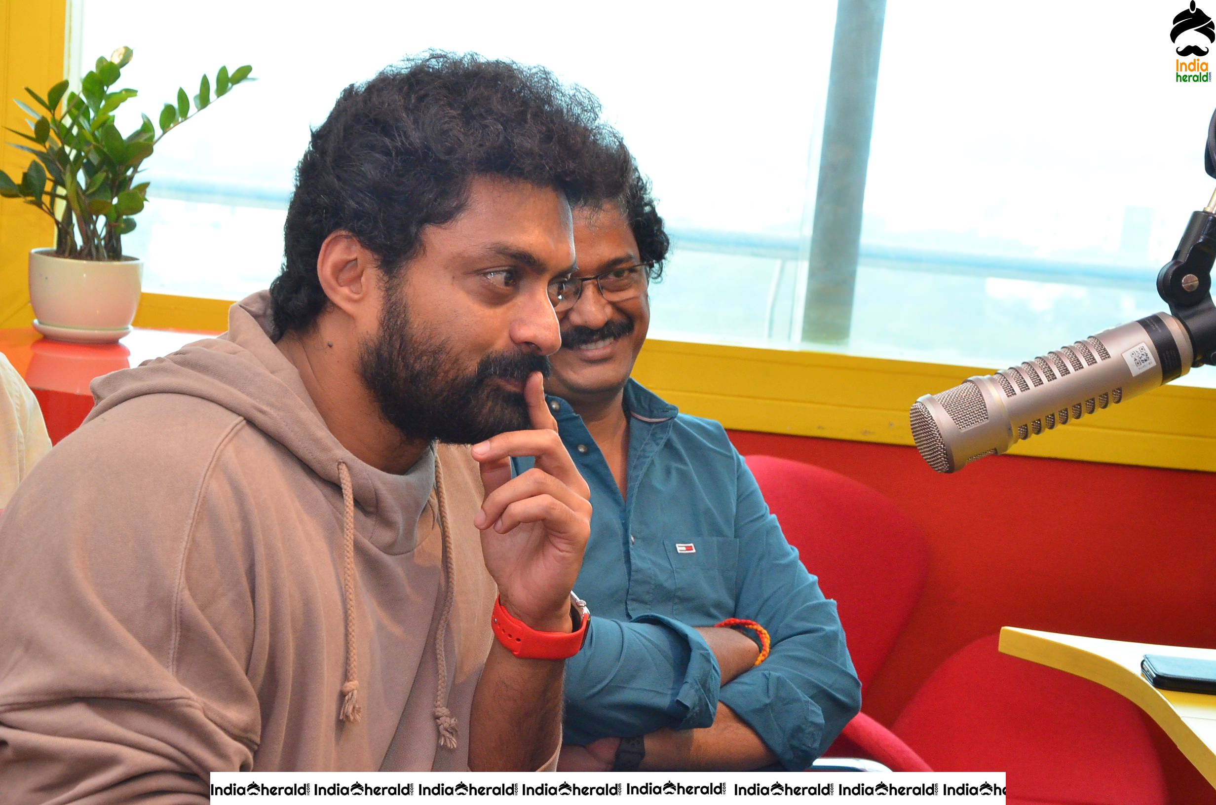 Entha Manchivaadavuraa Team at FM Station