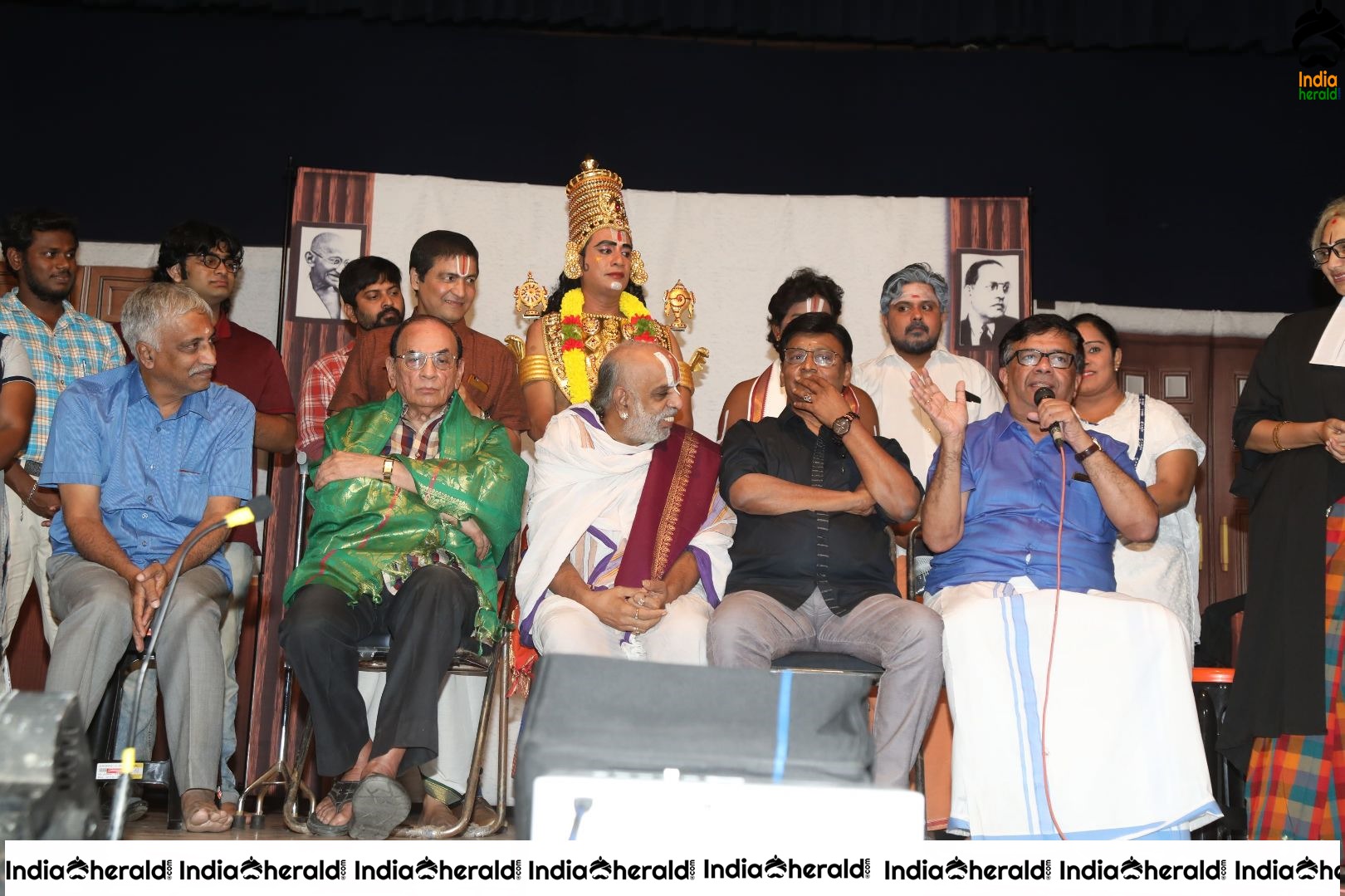 Event Stills of First Sequel Tamil Stage Show Madhuvanthi Ms Perumaale 2