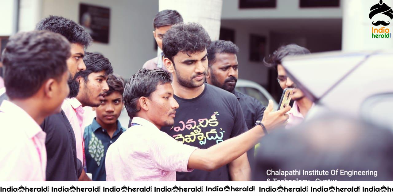 Evvarikee Cheppodu Team At Guntur