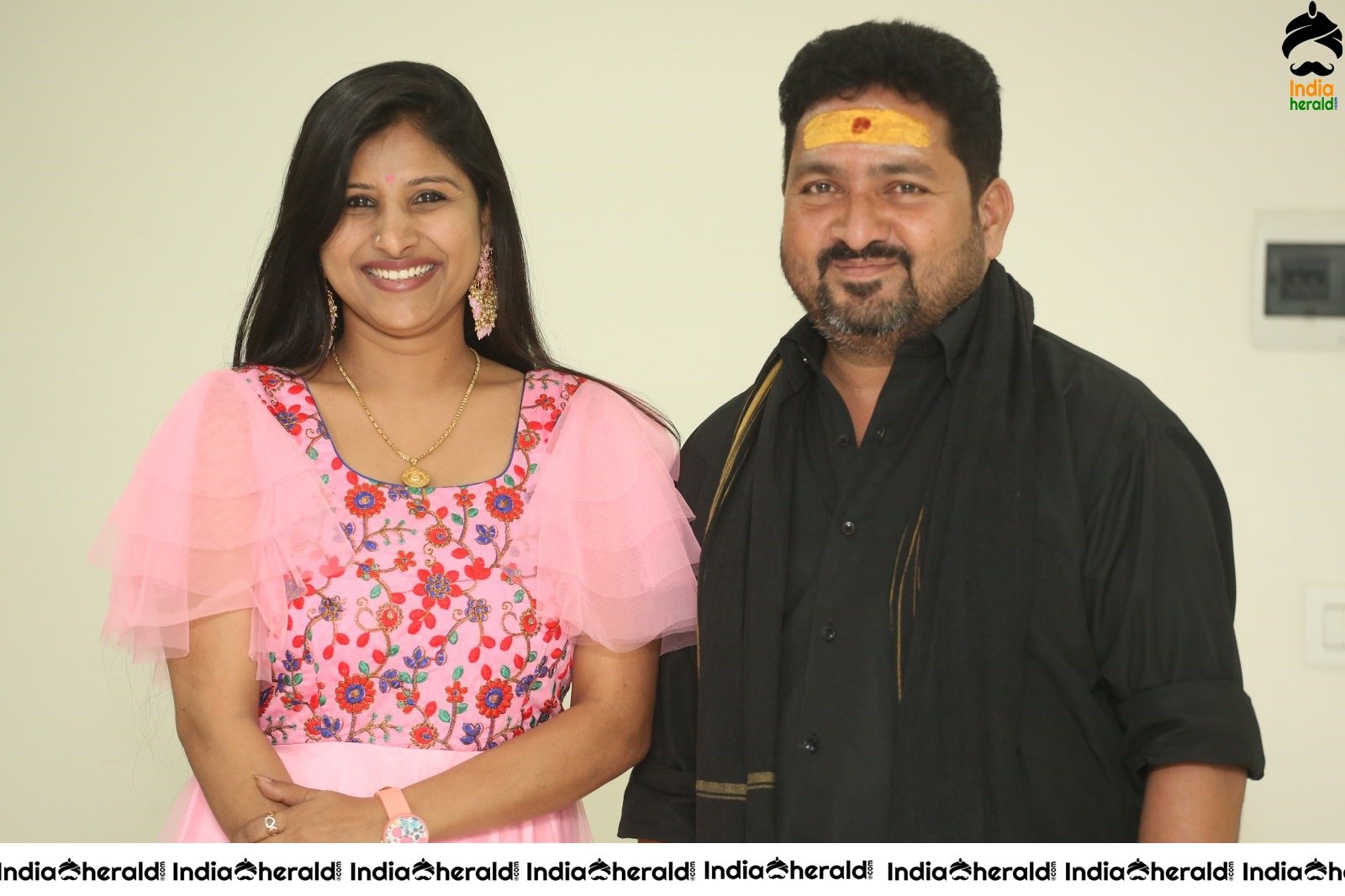 Executive Producer of Ullala Ullala Movie seen in Sabarimala Dress Set 1