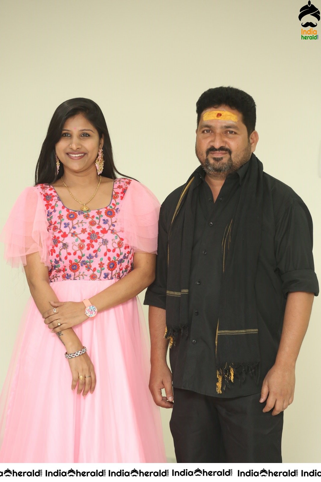 Executive Producer of Ullala Ullala Movie seen in Sabarimala Dress Set 1