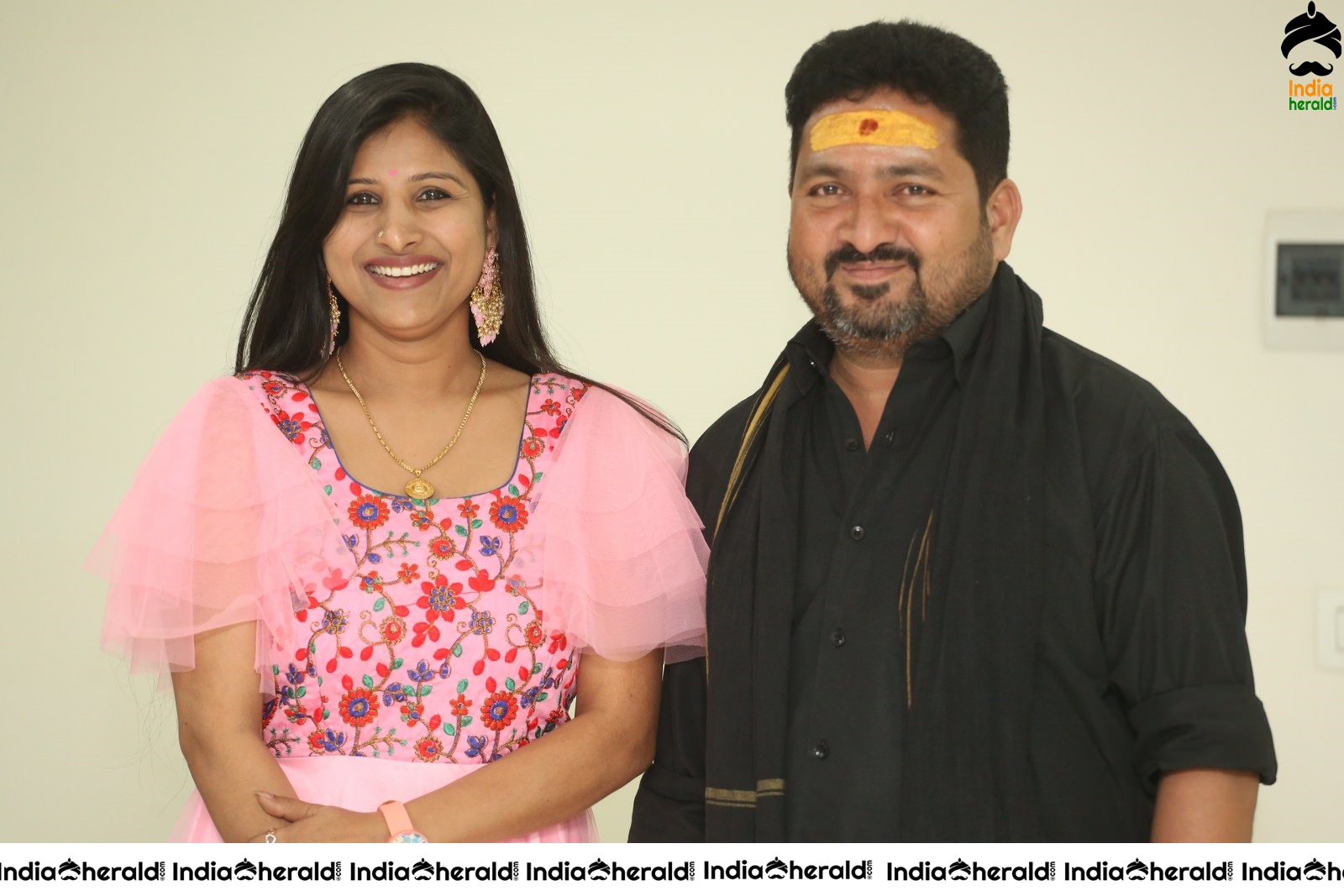 Executive Producer of Ullala Ullala Movie seen in Sabarimala Dress Set 1