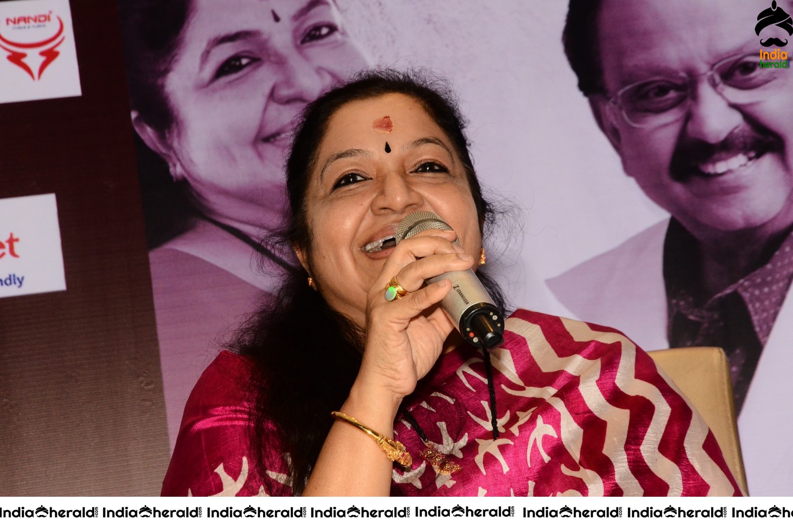 Famous Legendary Female Playback Singer Chitra Photos Set 2