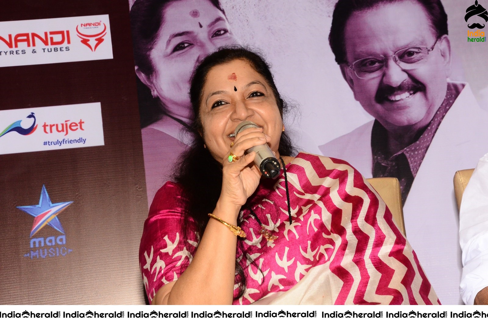 Famous Legendary Female Playback Singer Chitra Photos Set 2