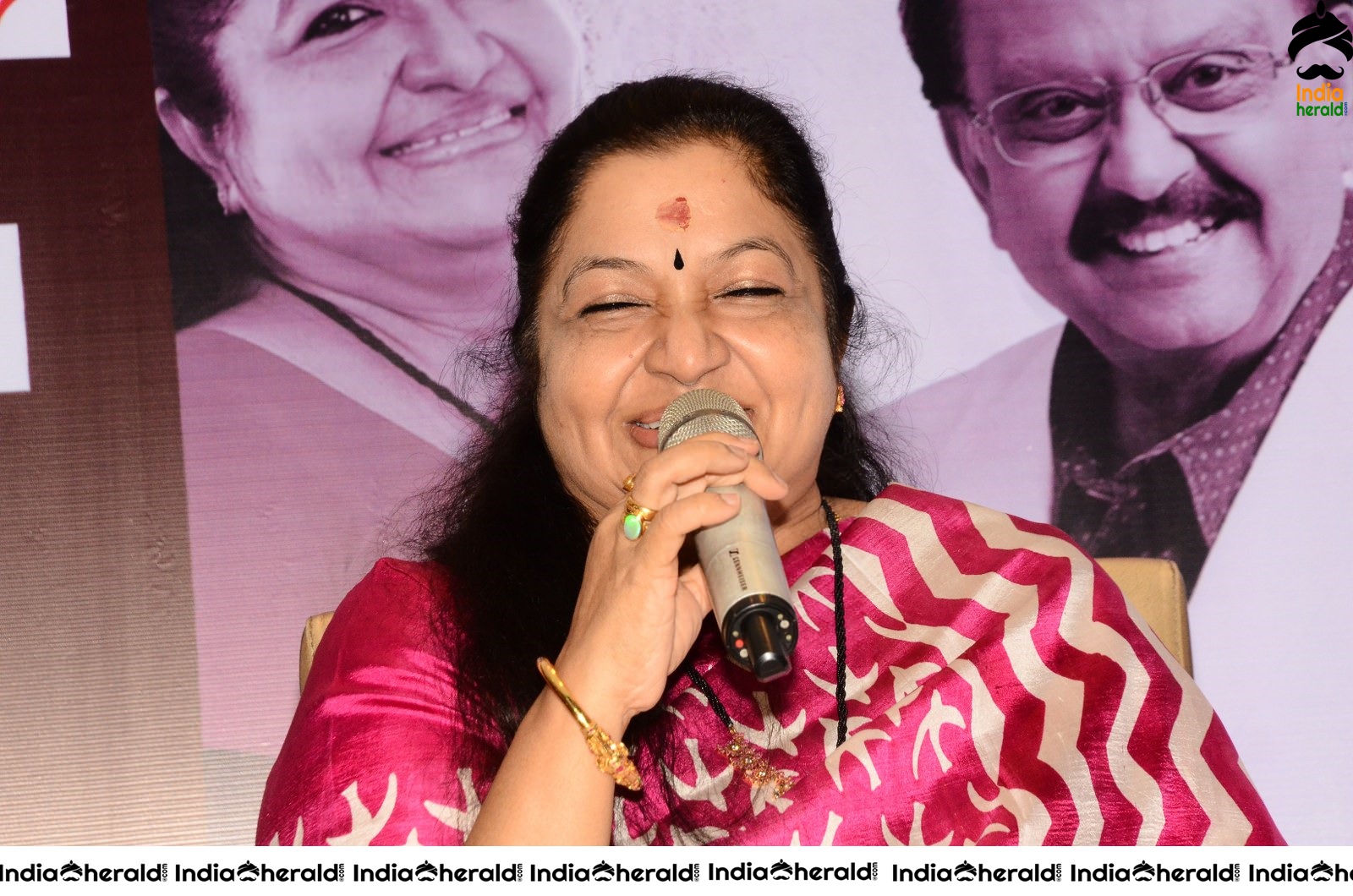 Famous Legendary Female Playback Singer Chitra Photos Set 2