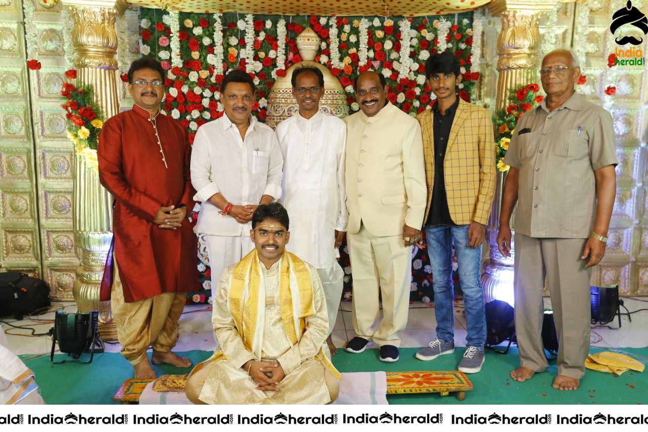 Famous Producer Grandson Tanuja gets Married