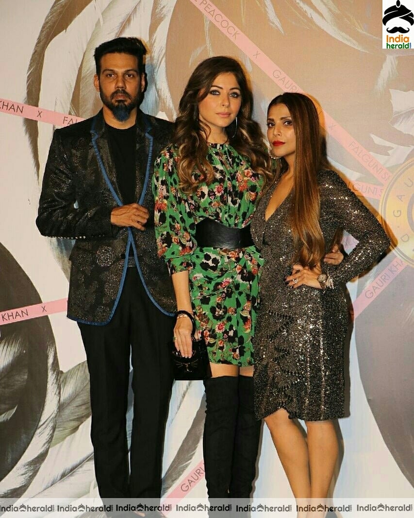 Fatima Sana Shaikh And Others At Launch Of Designer Falguni Shane peocock Flag Ship Store