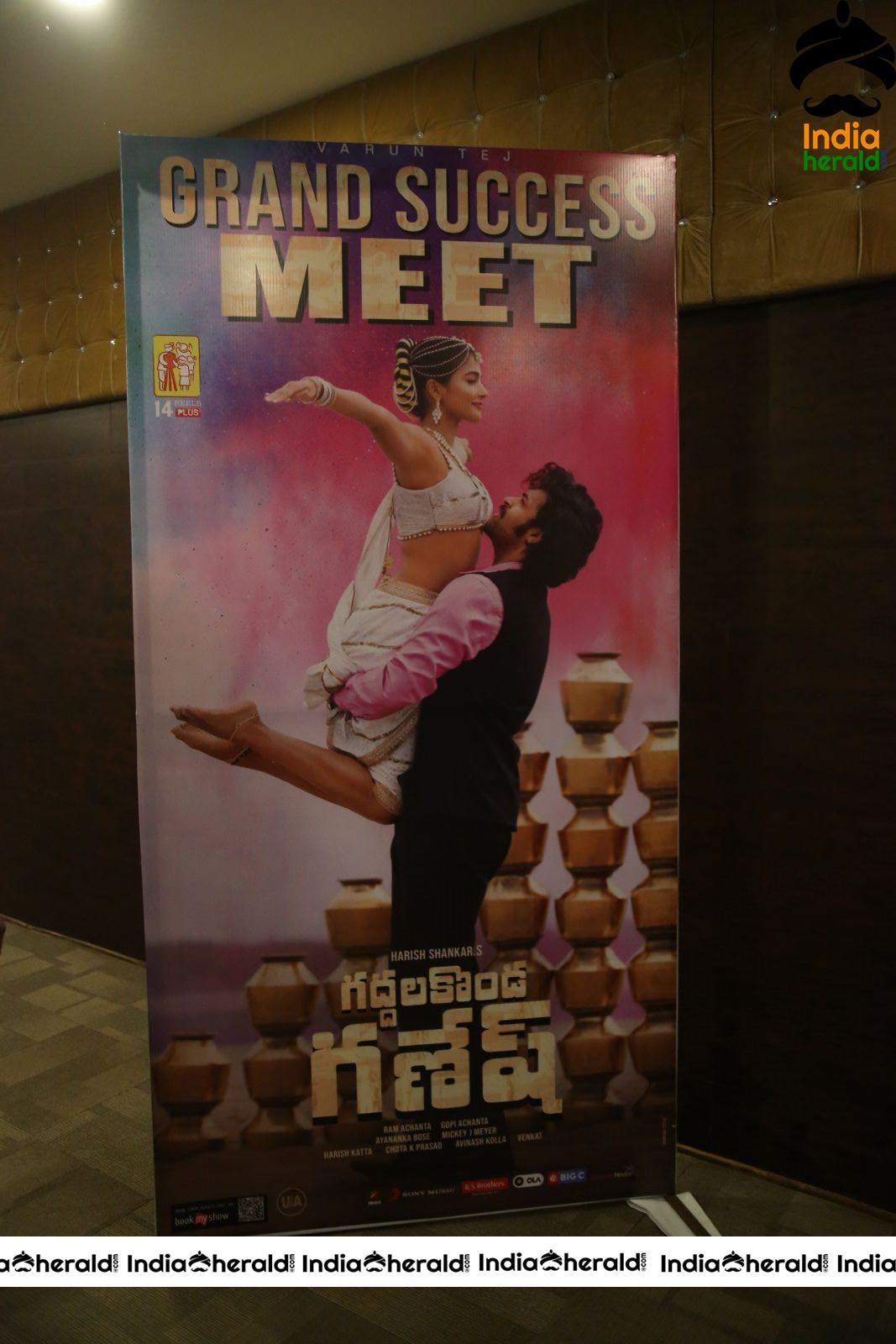 Gaddala Konda Ganesh Movie Success Meet Stills Set 1