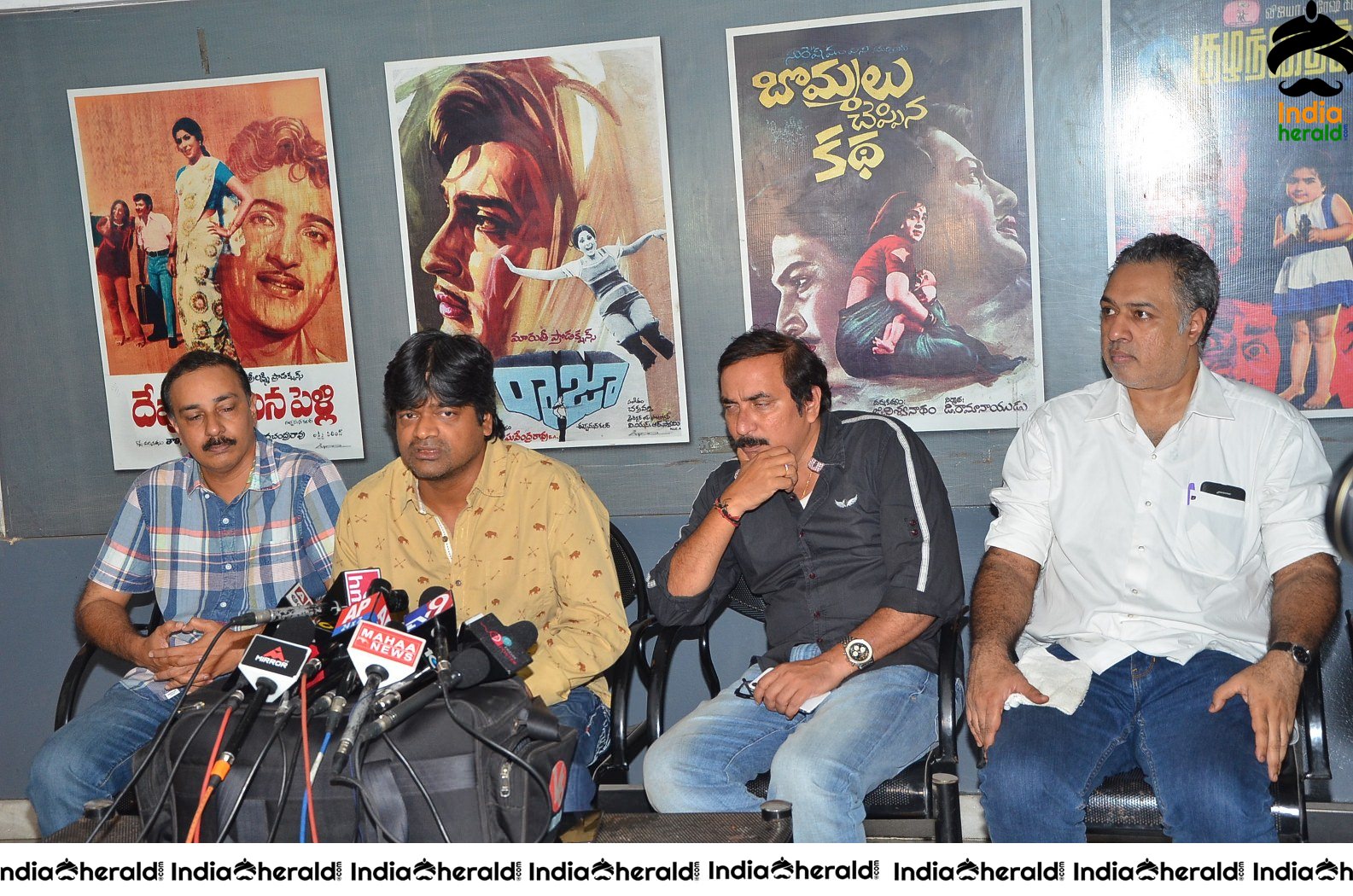 Gaddala konda Ganesh Press Meet Set 2