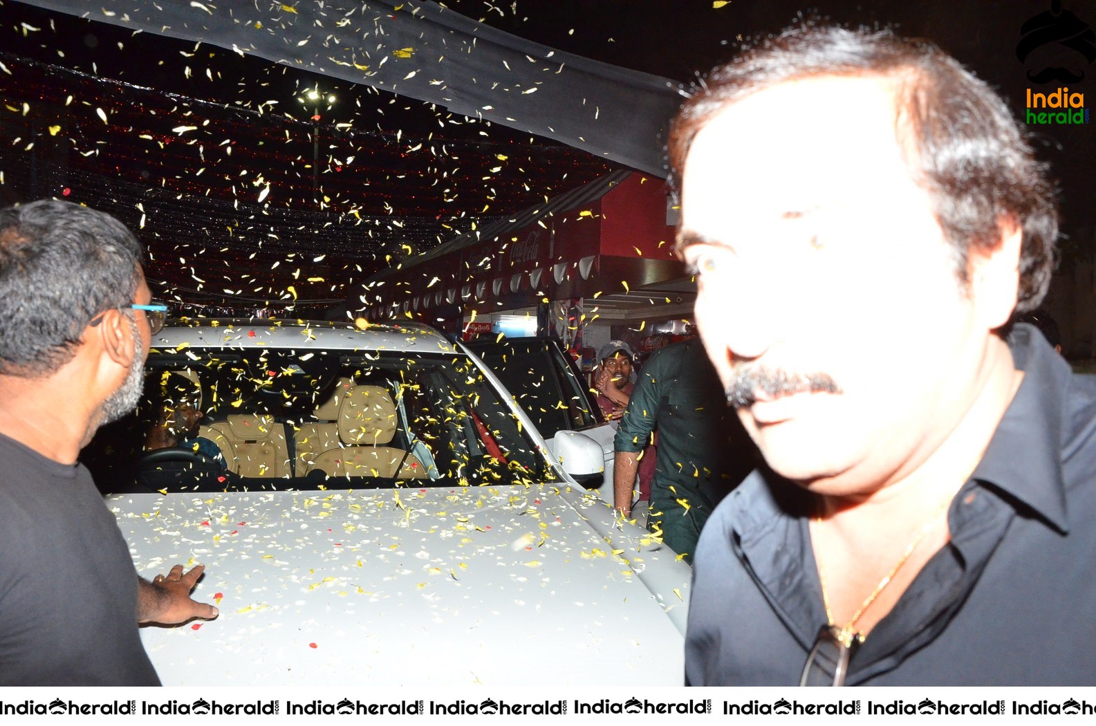 Gaddala Konda Ganesh Team at Rajahmundry Swamy Theatre Set 1