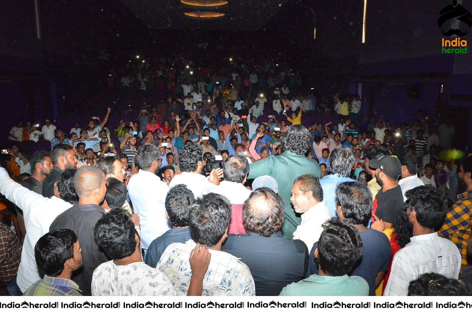 Gaddala Konda Ganesh Team at Rajahmundry Swamy Theatre Set 3