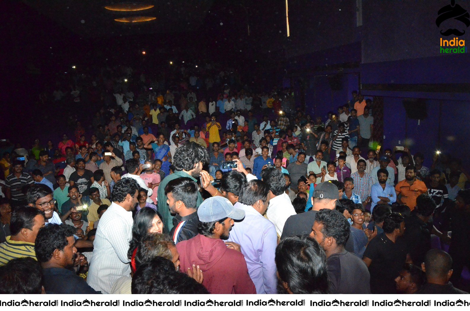 Gaddala Konda Ganesh Team at Rajahmundry Swamy Theatre Set 3