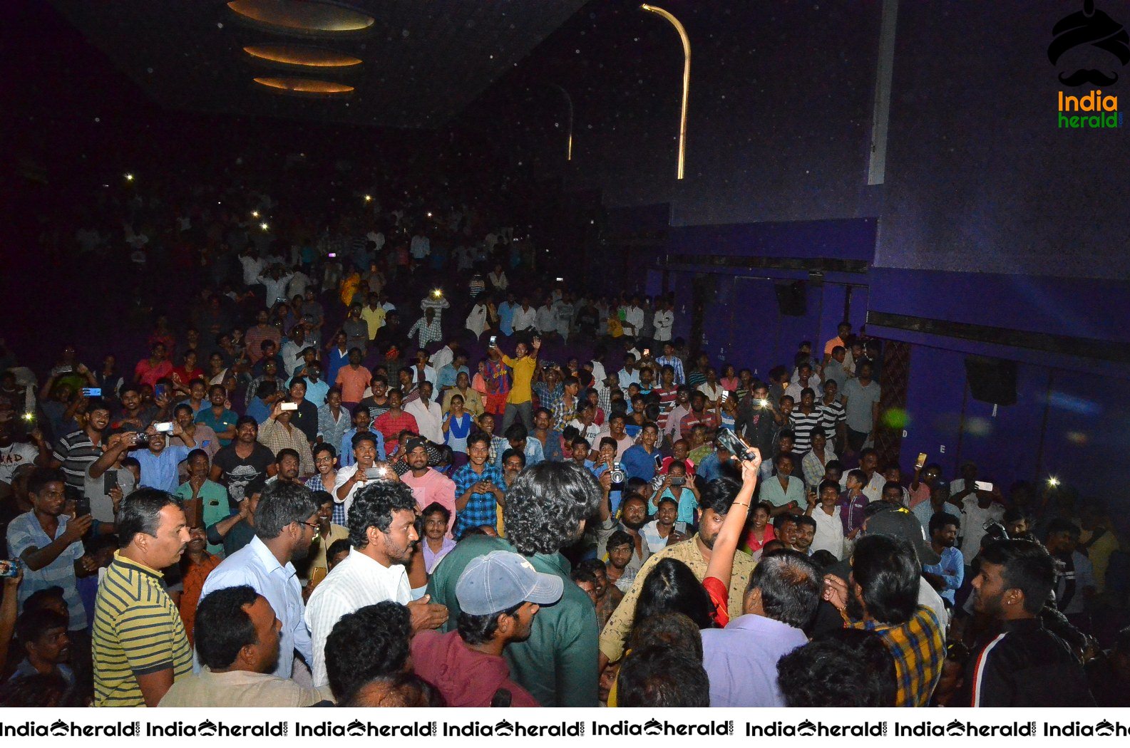 Gaddala Konda Ganesh Team at Rajahmundry Swamy Theatre Set 3