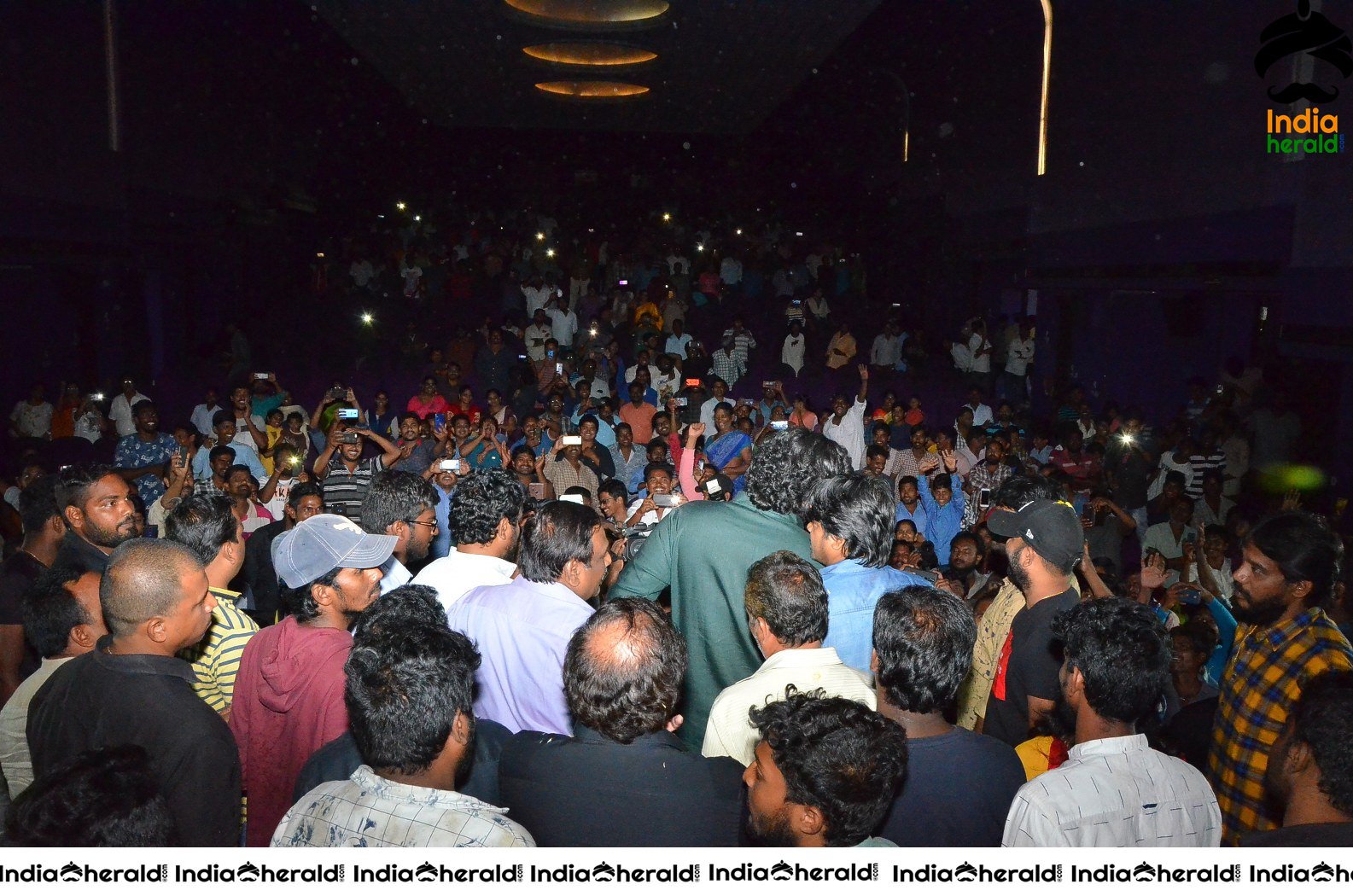 Gaddala Konda Ganesh Team at Rajahmundry Swamy Theatre Set 3
