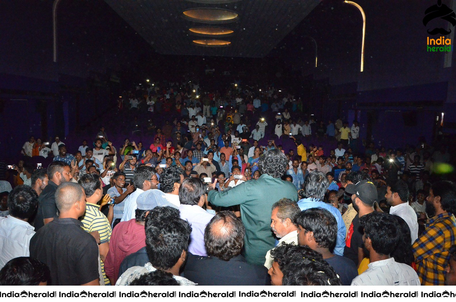 Gaddala Konda Ganesh Team at Rajahmundry Swamy Theatre Set 3