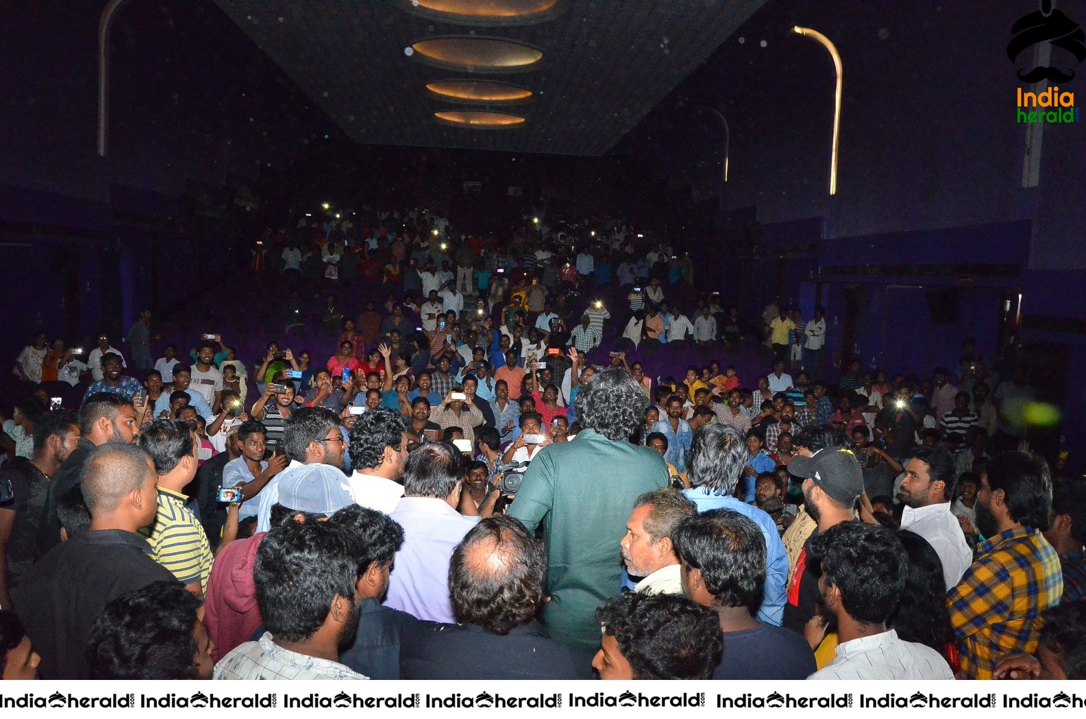 Gaddala Konda Ganesh Team at Rajahmundry Swamy Theatre Set 3
