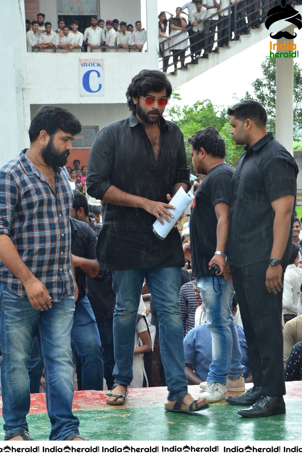 Gaddalakonda Ganesh Team At Vijayawada VVIT College Set 2
