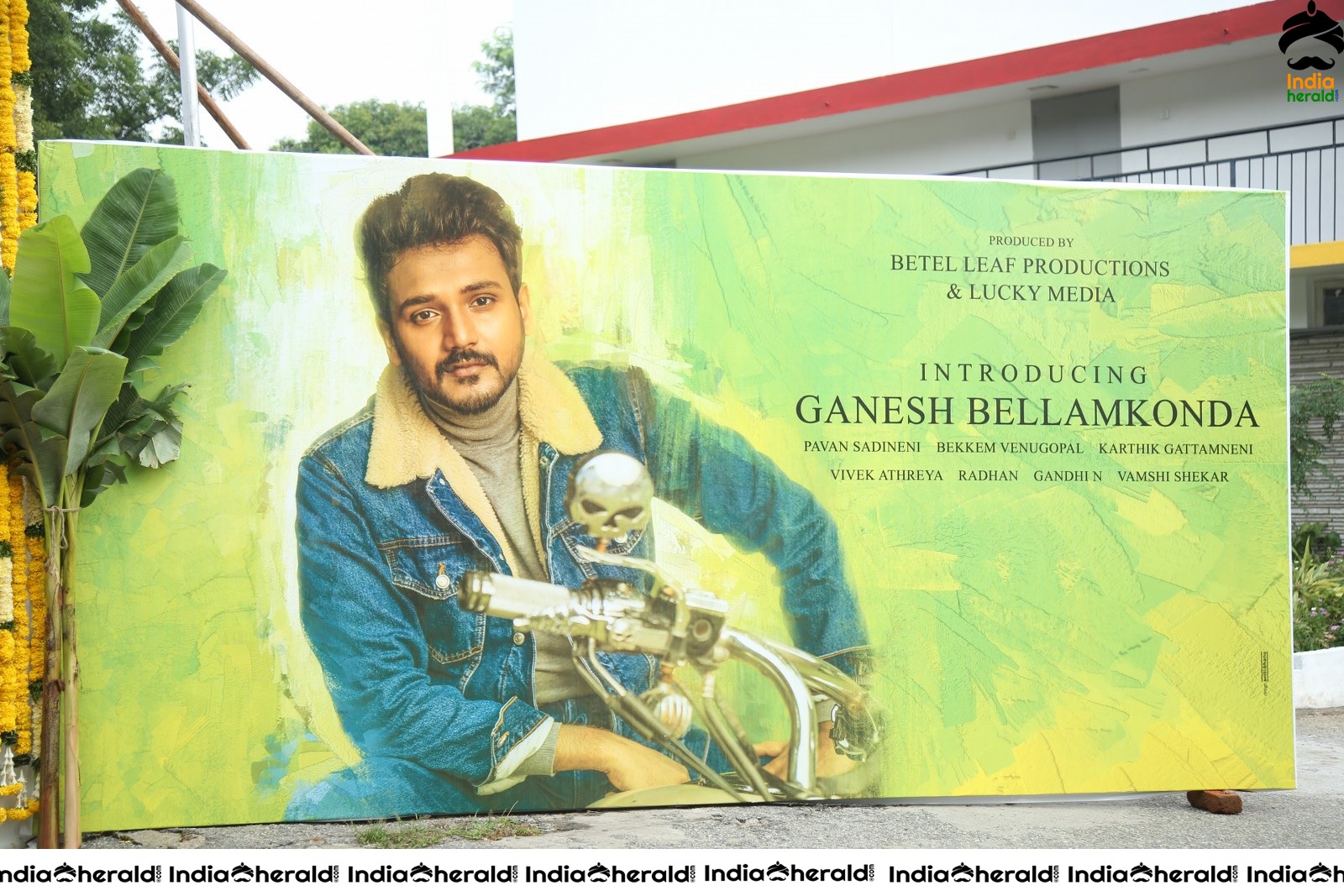 Ganesh Bellamkonda Movie opening Stills Set 1