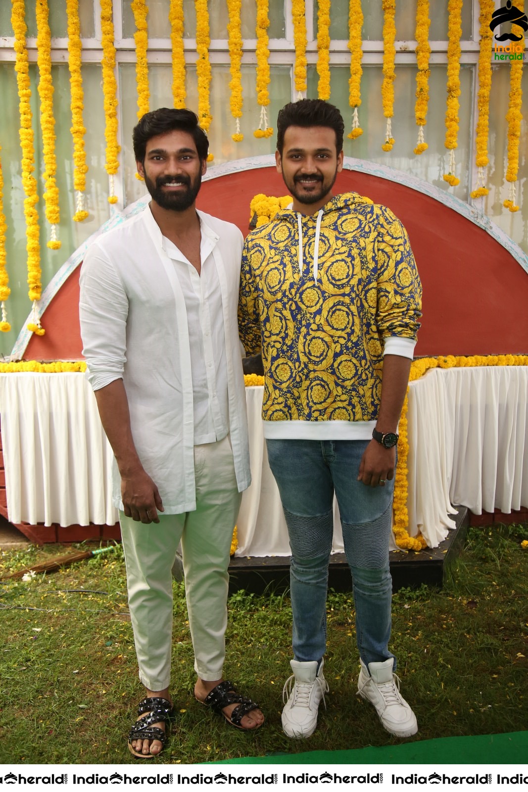 Ganesh Bellamkonda Movie opening Stills Set 2
