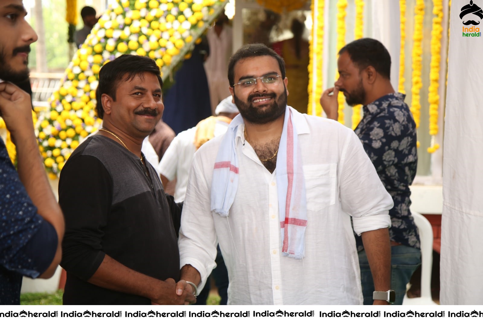 Ganesh Bellamkonda Movie opening Stills Set 2