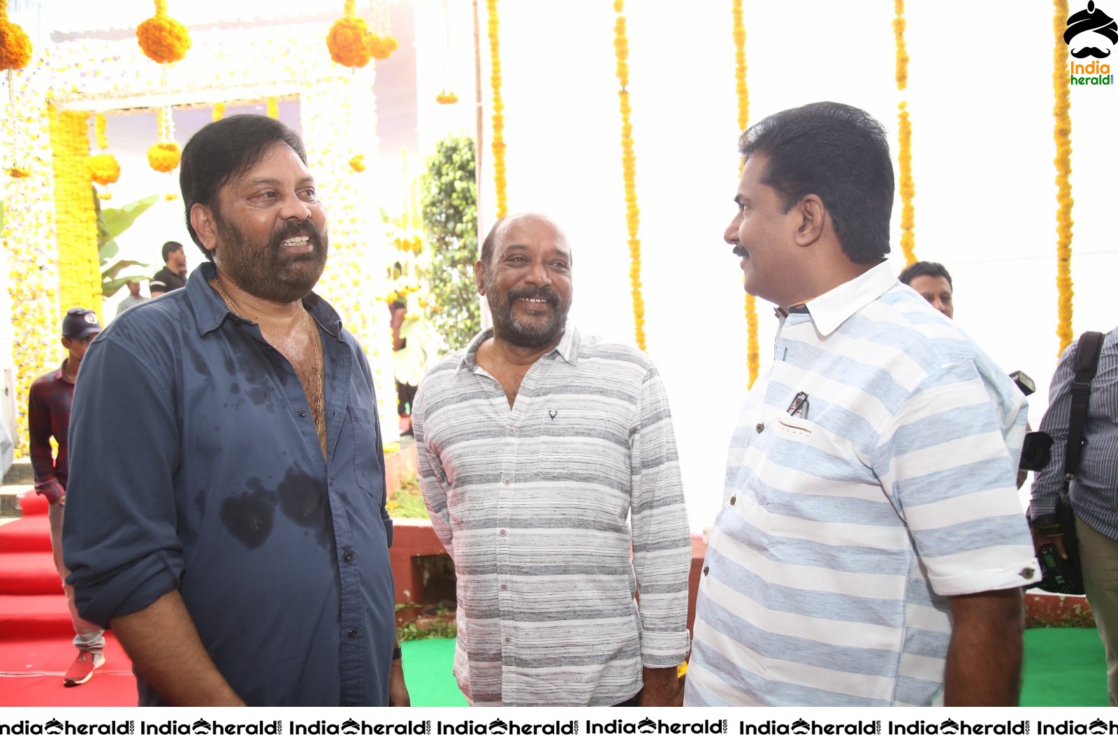 Ganesh Bellamkonda Movie opening Stills Set 2
