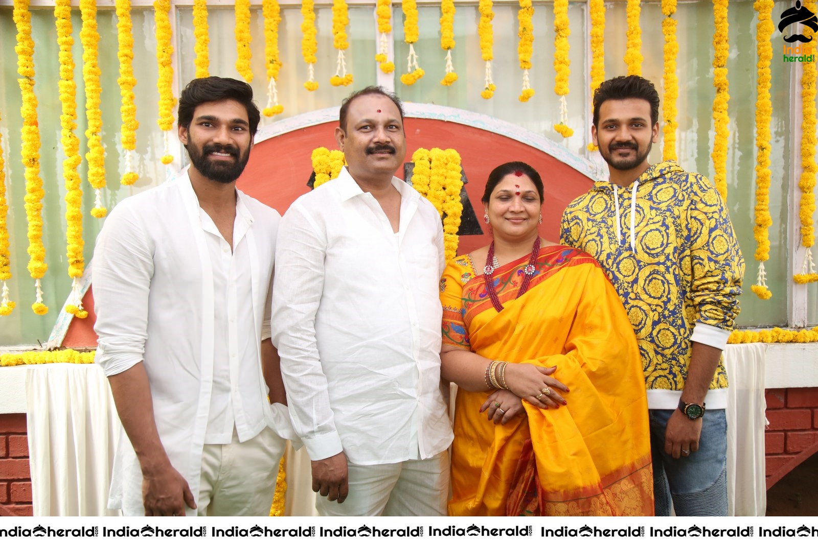 Ganesh Bellamkonda Movie opening Stills Set 2