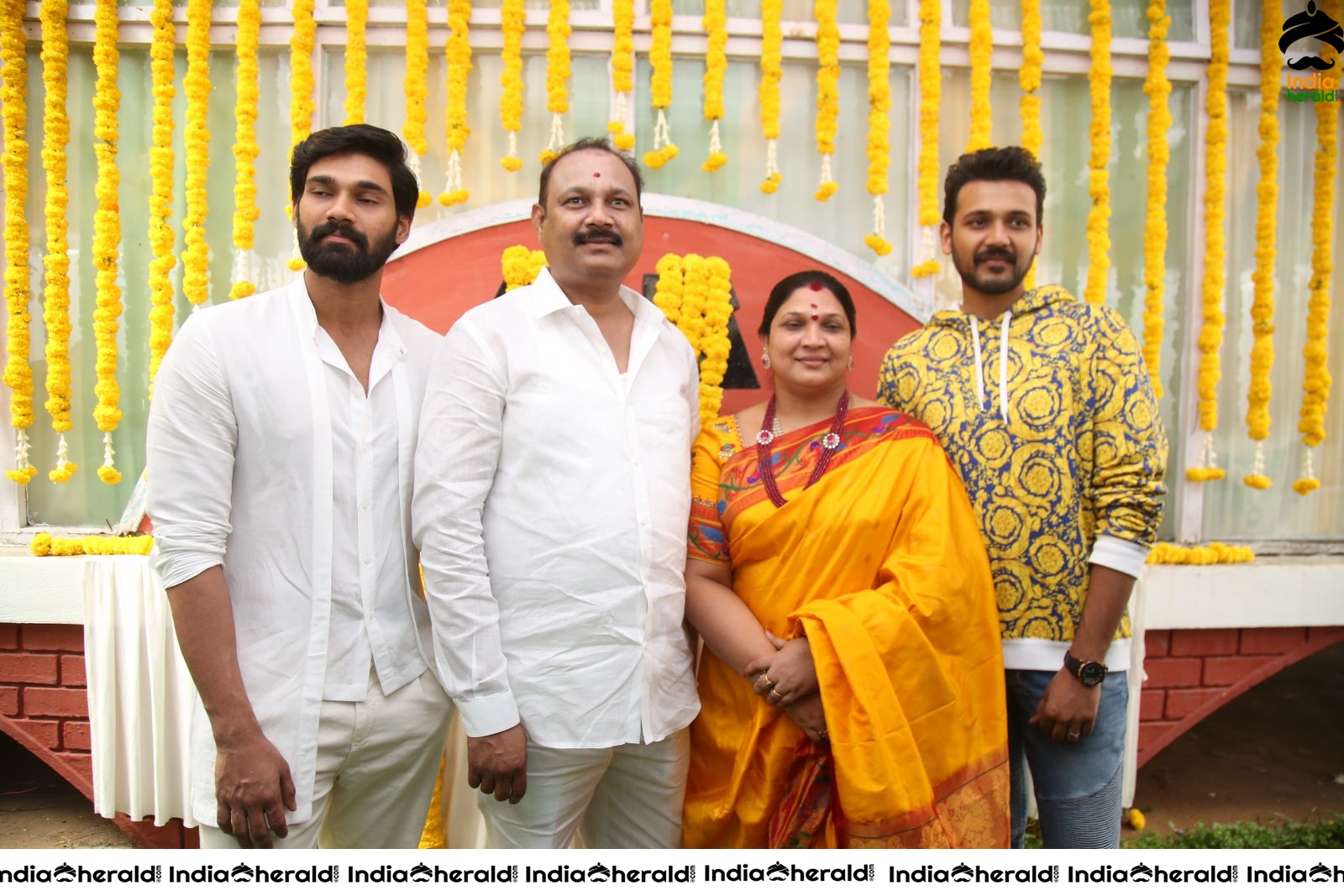 Ganesh Bellamkonda Movie opening Stills Set 2