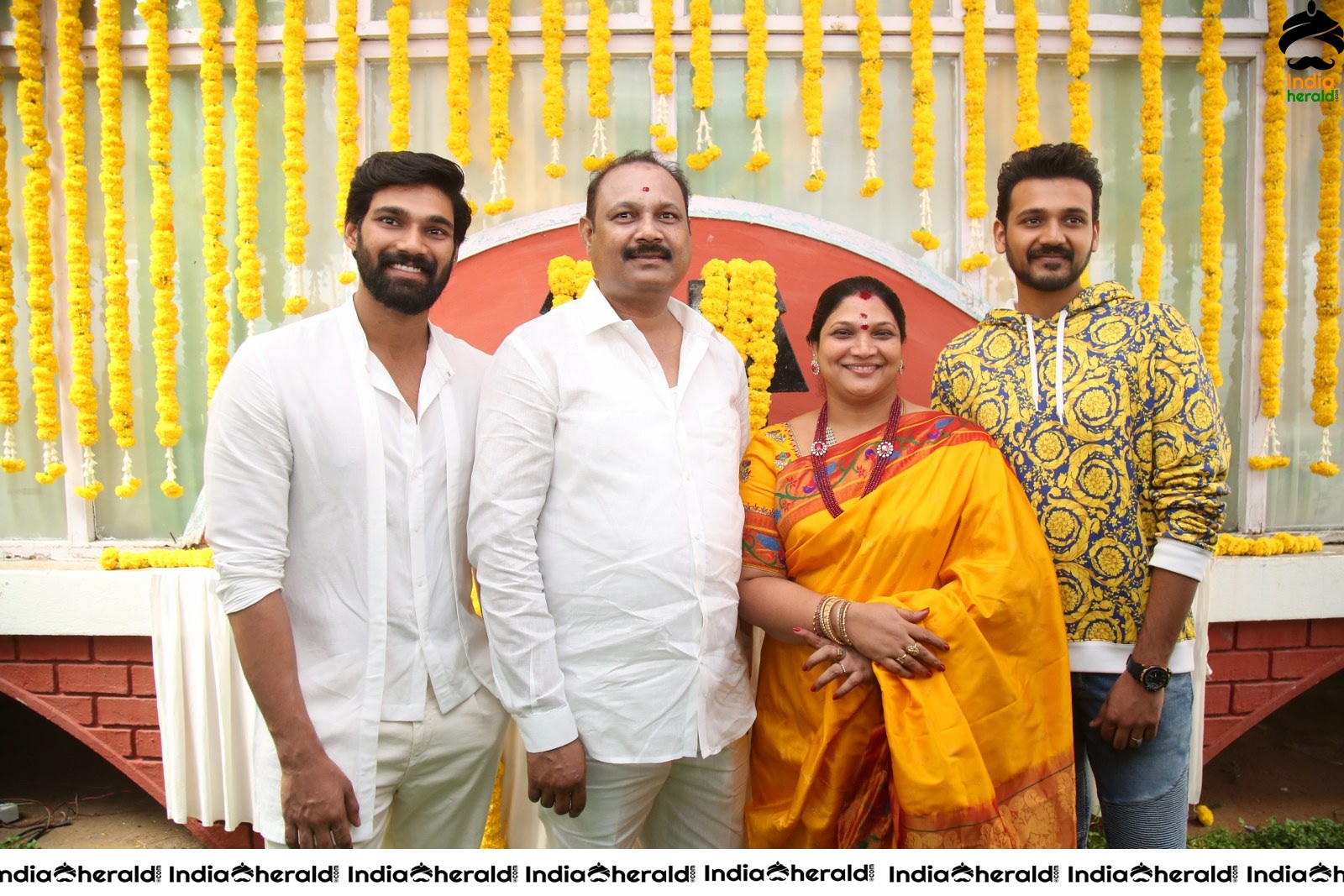 Ganesh Bellamkonda Movie opening Stills Set 2