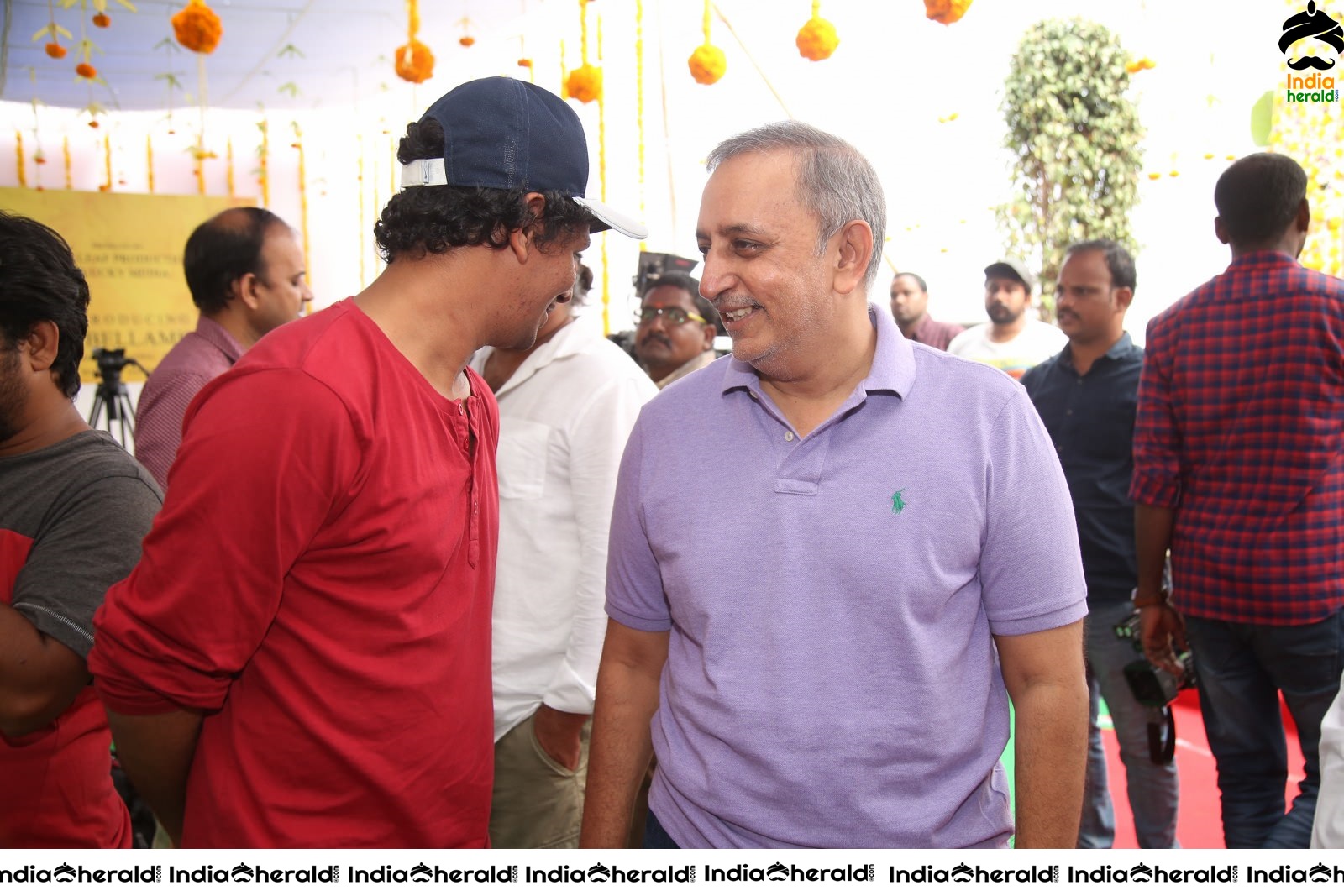 Ganesh Bellamkonda Movie opening Stills Set 2