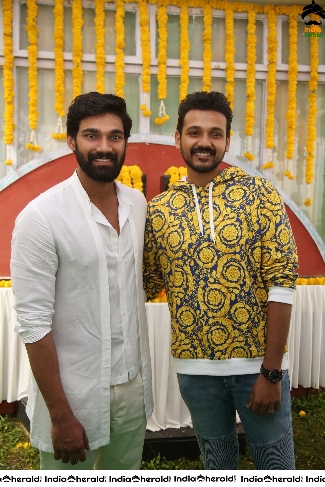 Ganesh Bellamkonda Movie opening Stills Set 2