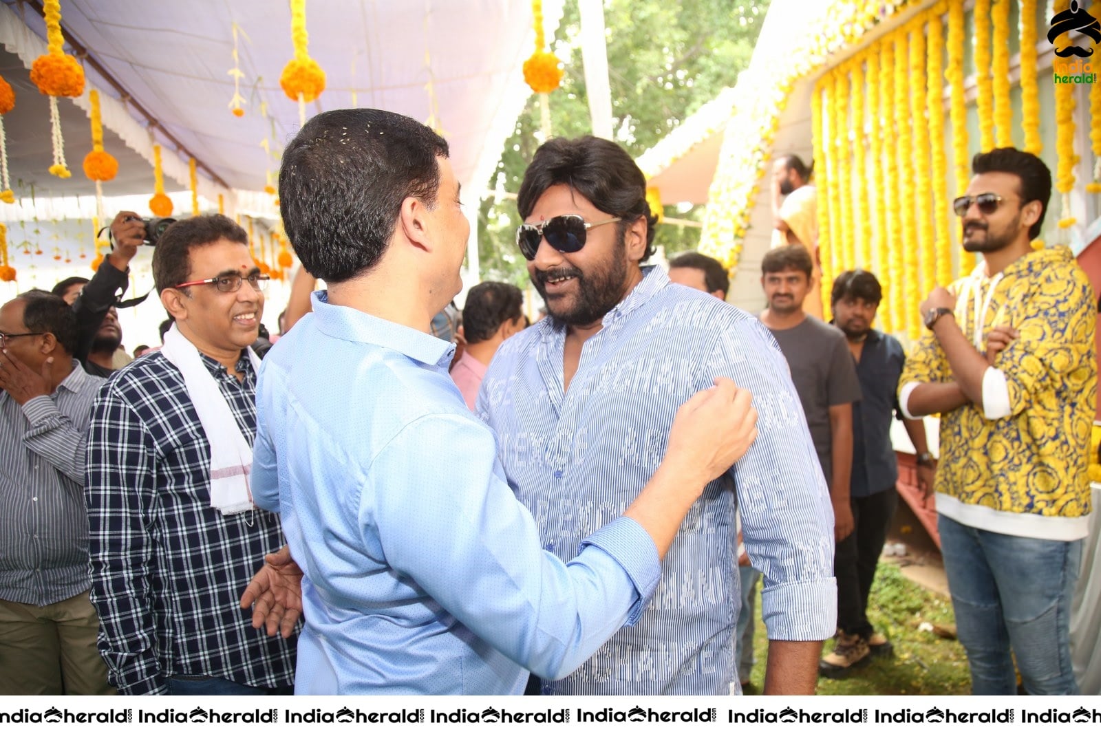 Ganesh Bellamkonda Movie opening Stills Set 3