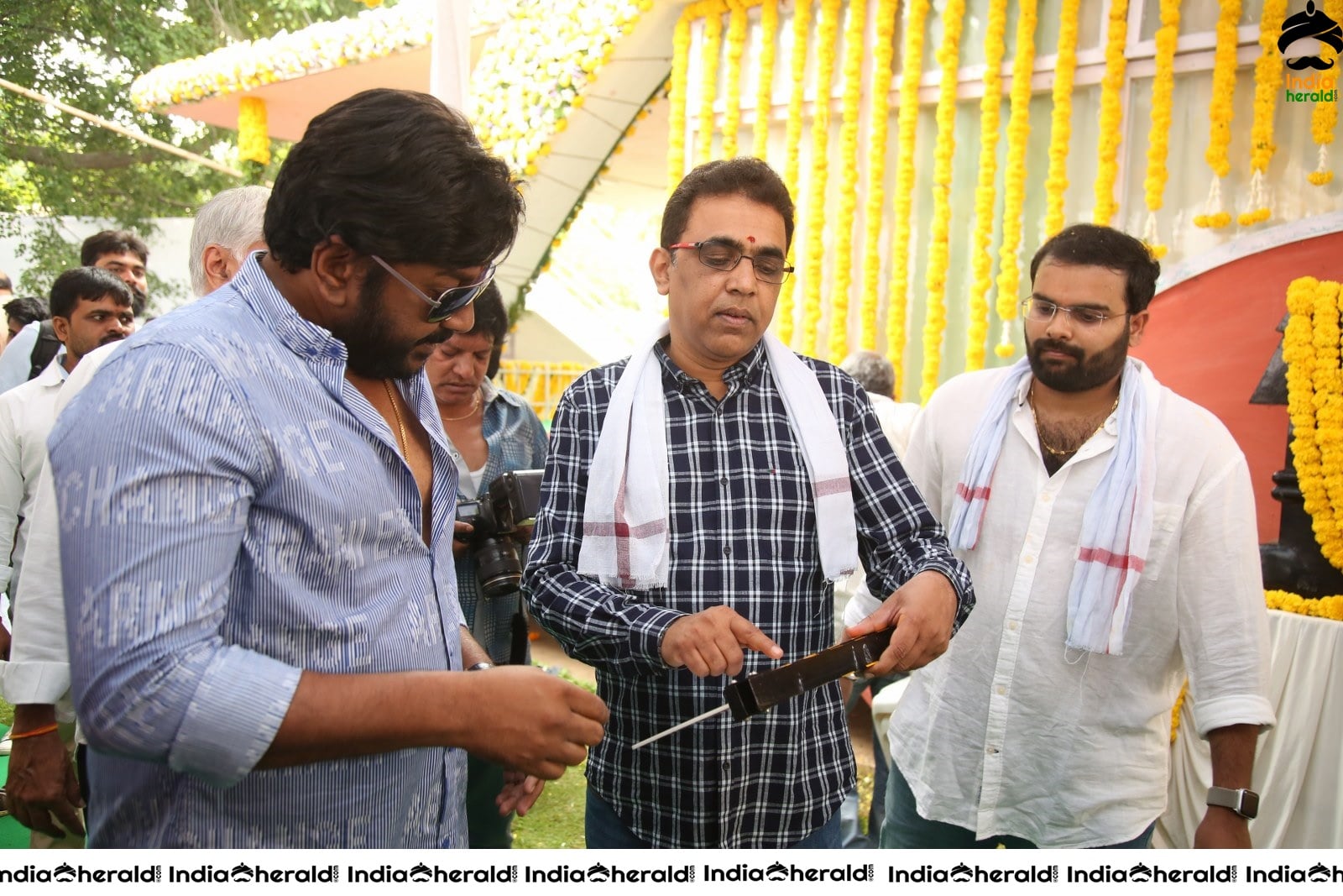 Ganesh Bellamkonda Movie opening Stills Set 3