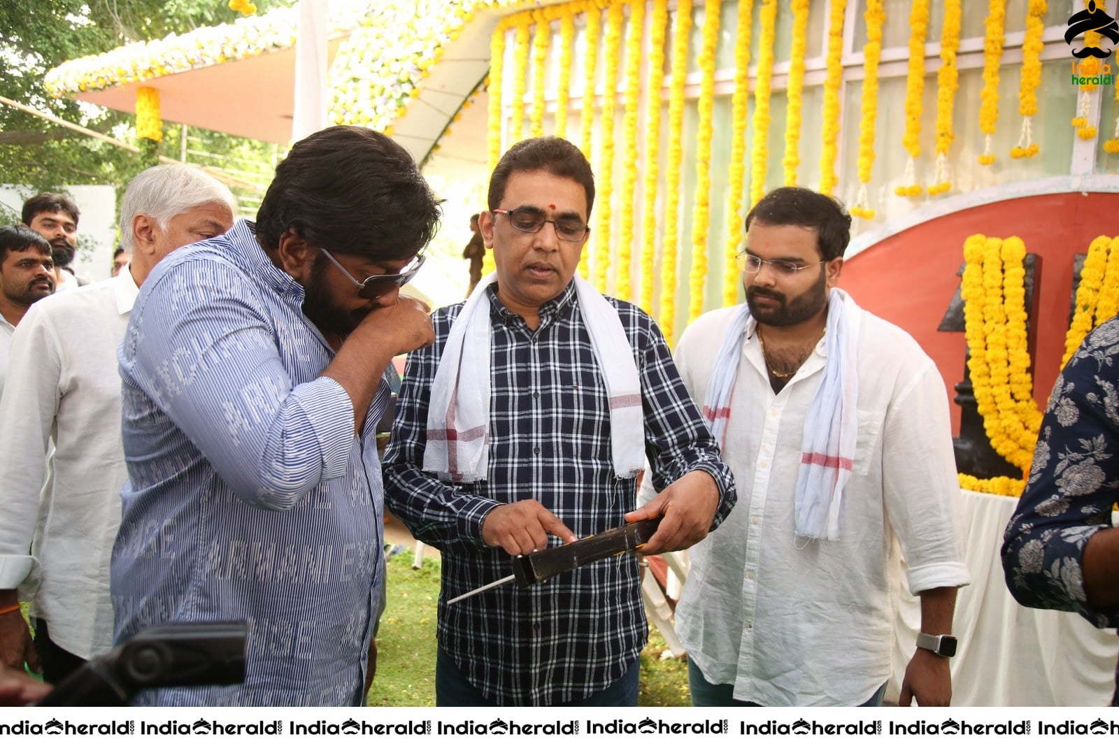 Ganesh Bellamkonda Movie opening Stills Set 3