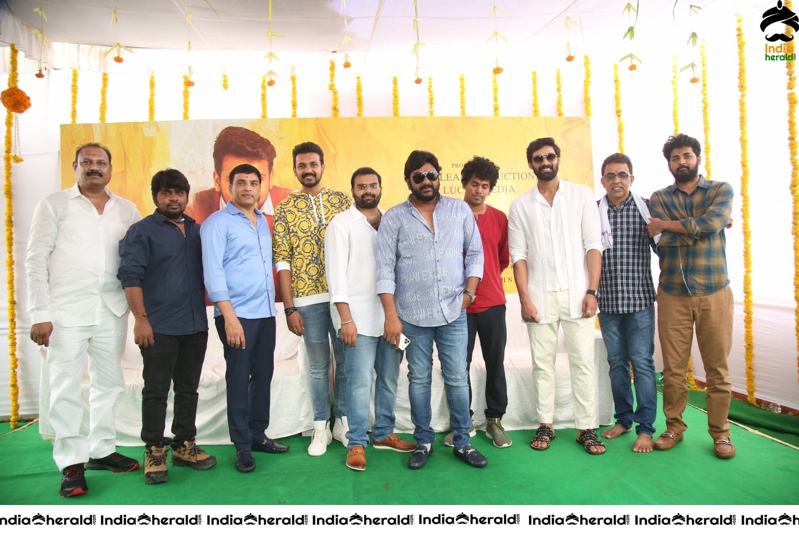 Ganesh Bellamkonda Movie opening Stills Set 3