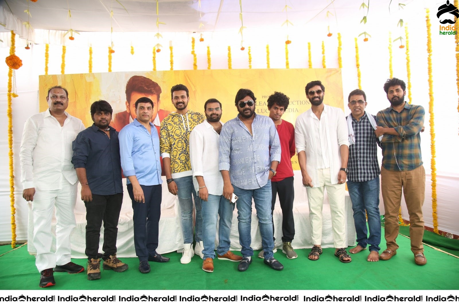 Ganesh Bellamkonda Movie opening Stills Set 3