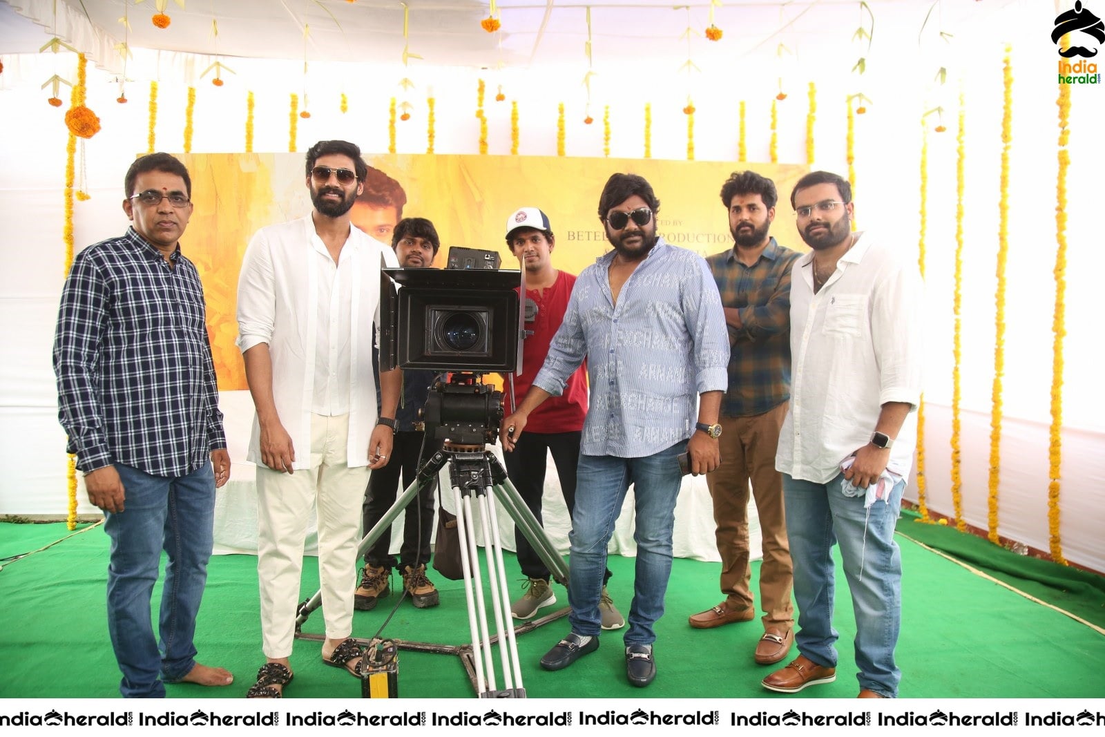Ganesh Bellamkonda Movie opening Stills Set 3