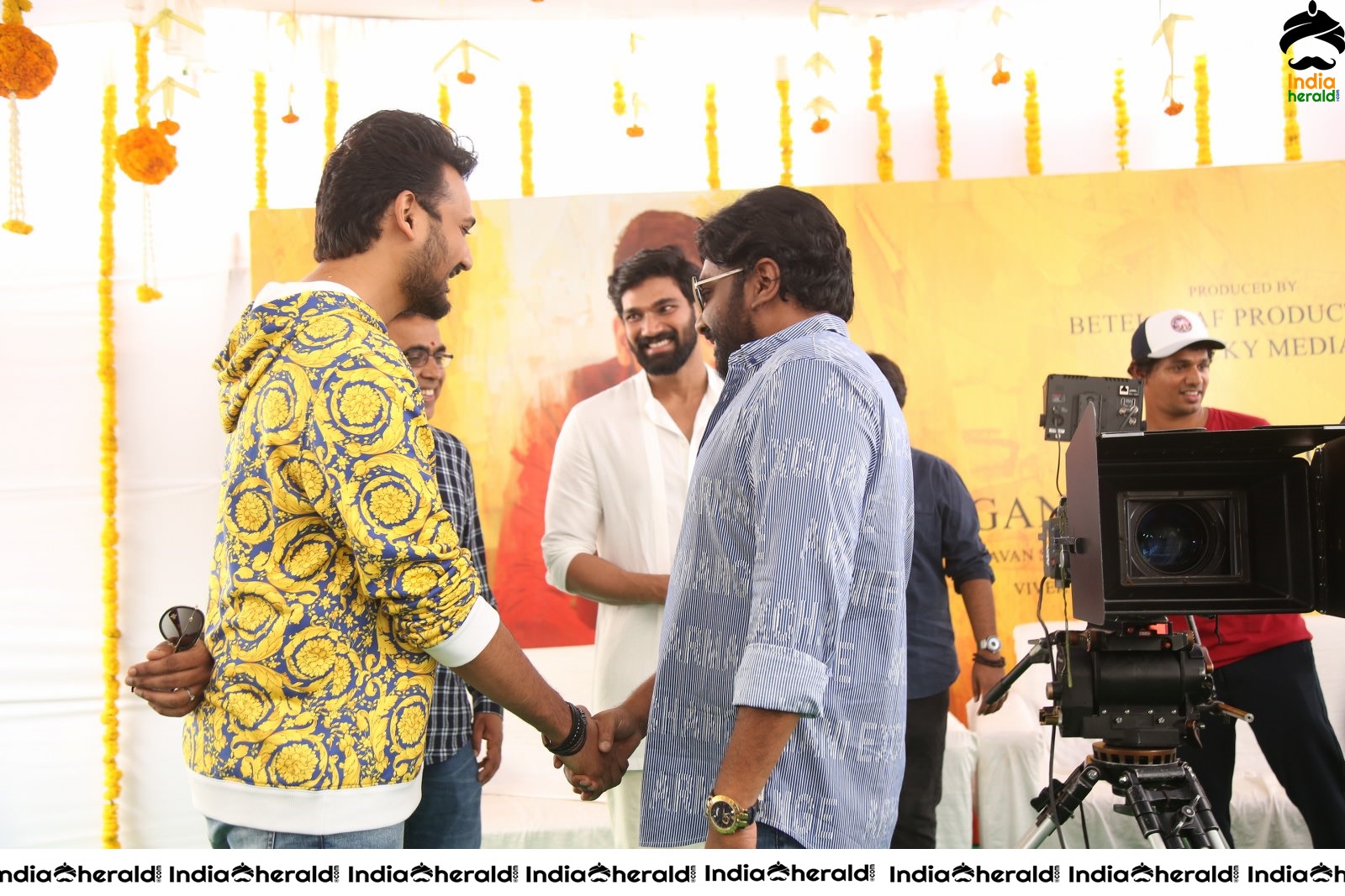 Ganesh Bellamkonda Movie opening Stills Set 4