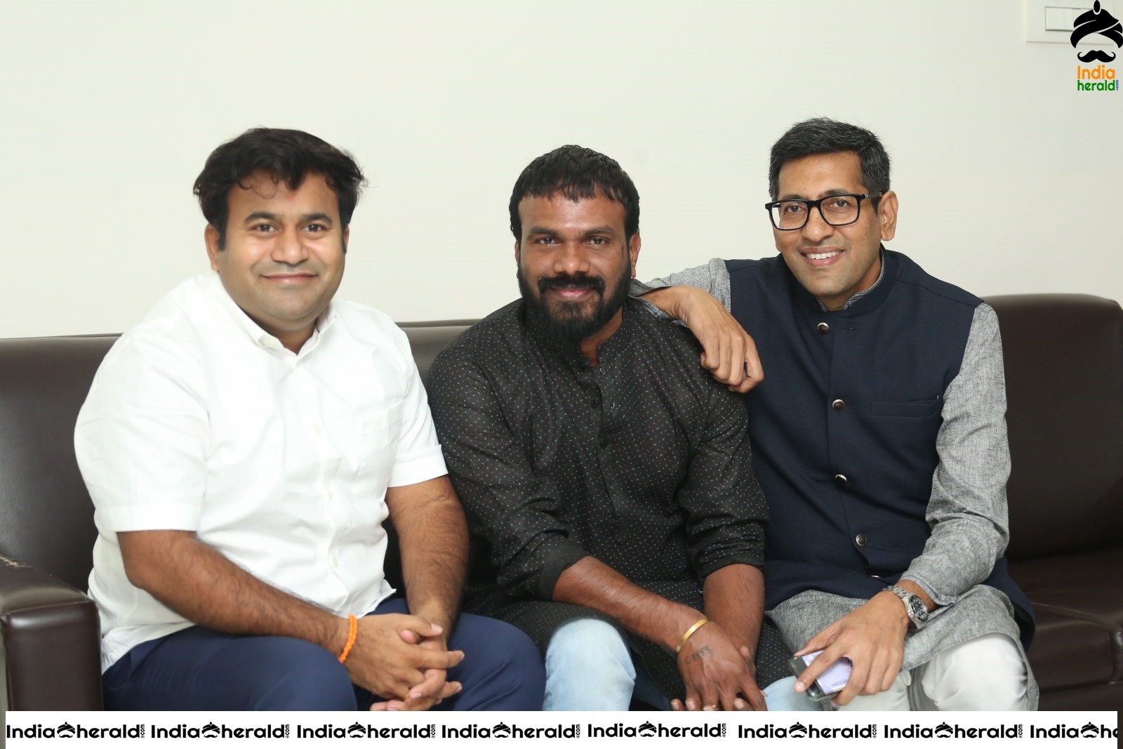 George Reddy Movie Producer interview stills Set 1