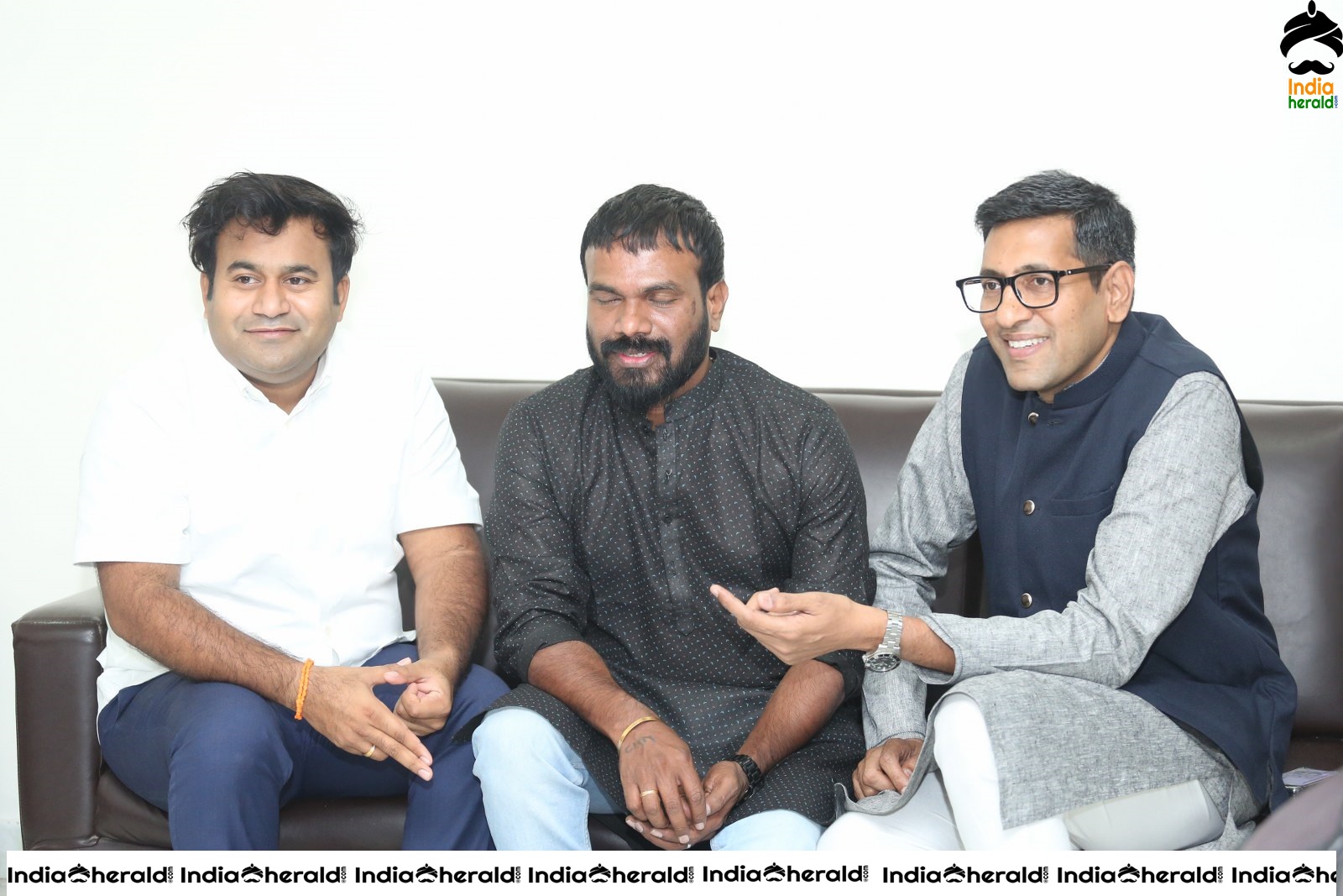 George Reddy Movie Producer interview stills Set 1