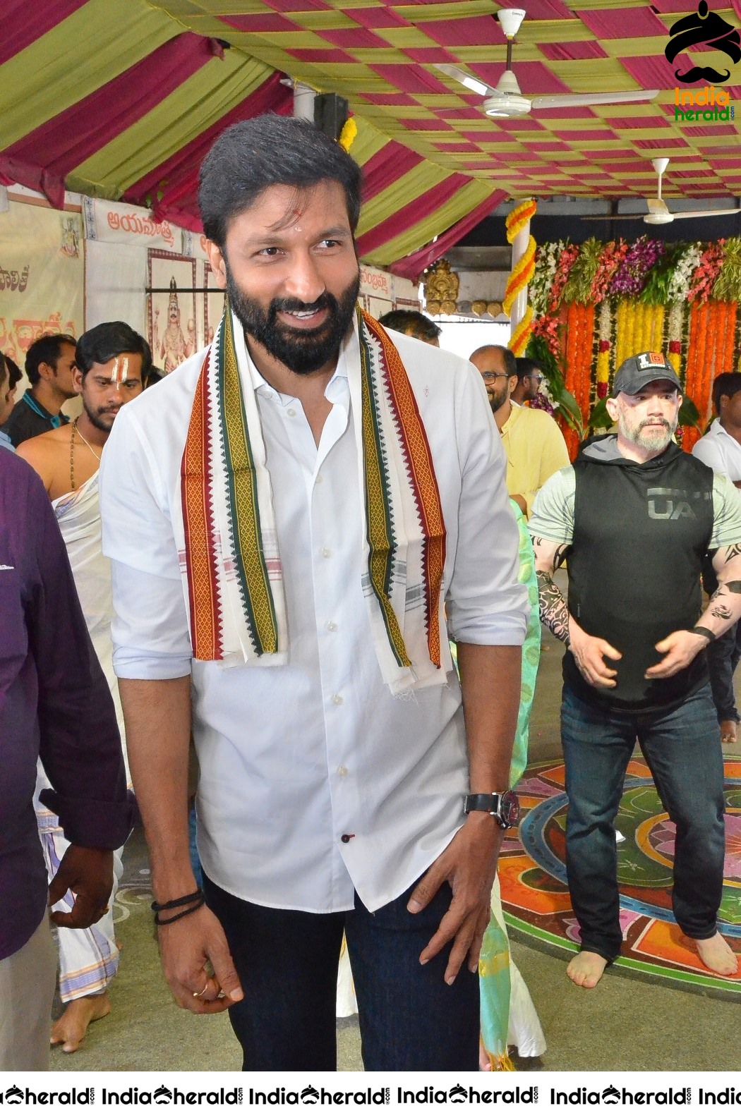 Gopichand And BVSN Prasad SVCC 26th Film Shoot Started Set 1