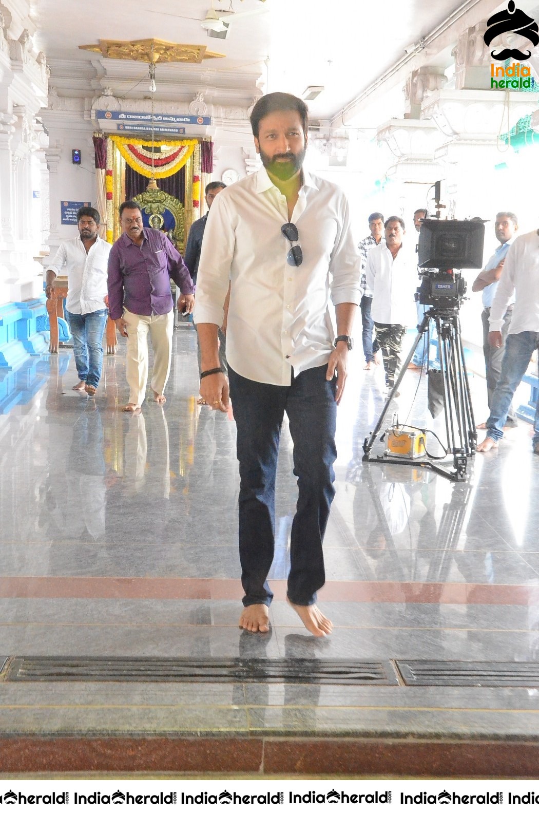 Gopichand And BVSN Prasad SVCC 26th Film Shoot Started Set 1