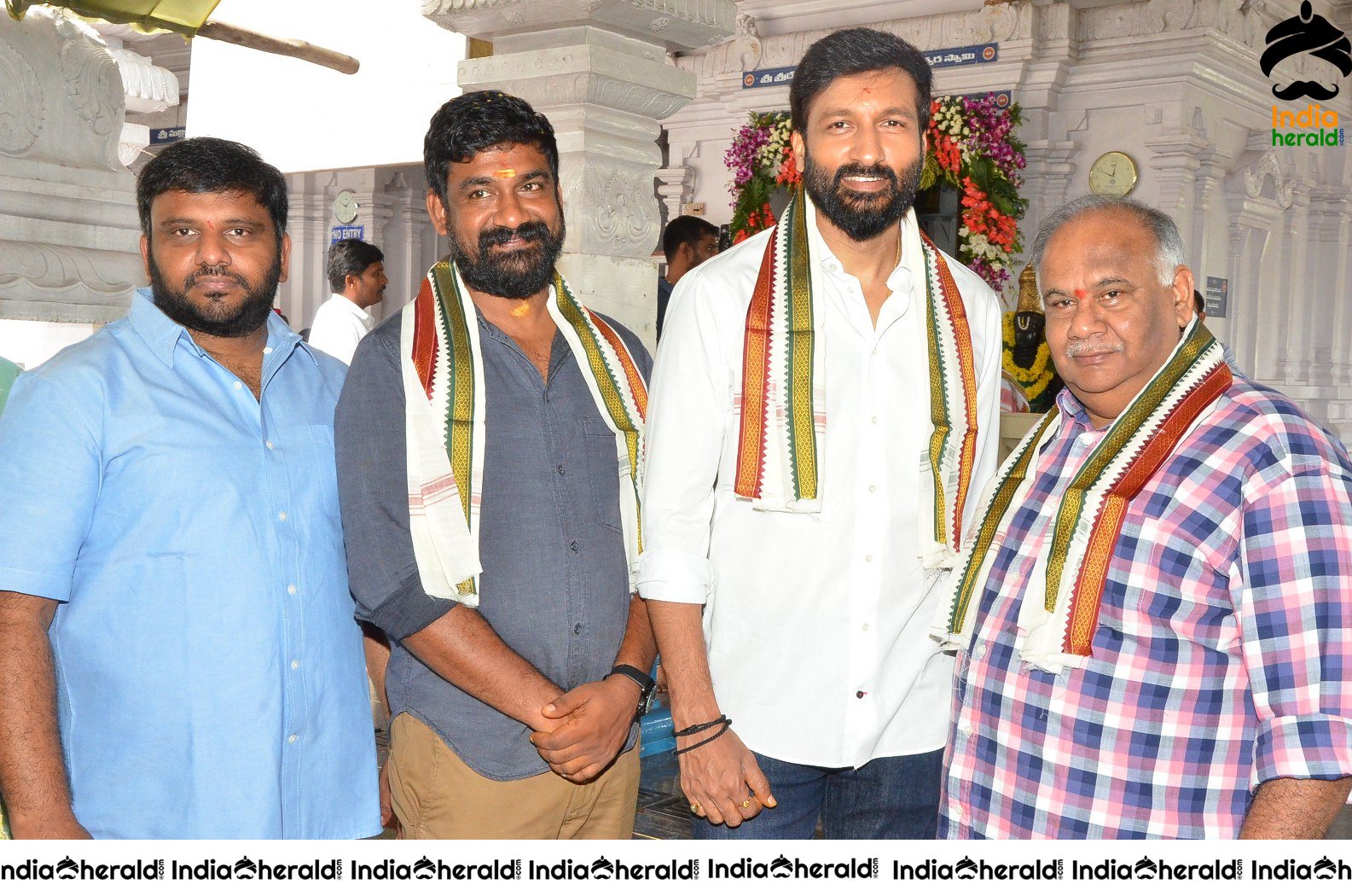 Gopichand And BVSN Prasad SVCC 26th Film Shoot Started Set 2