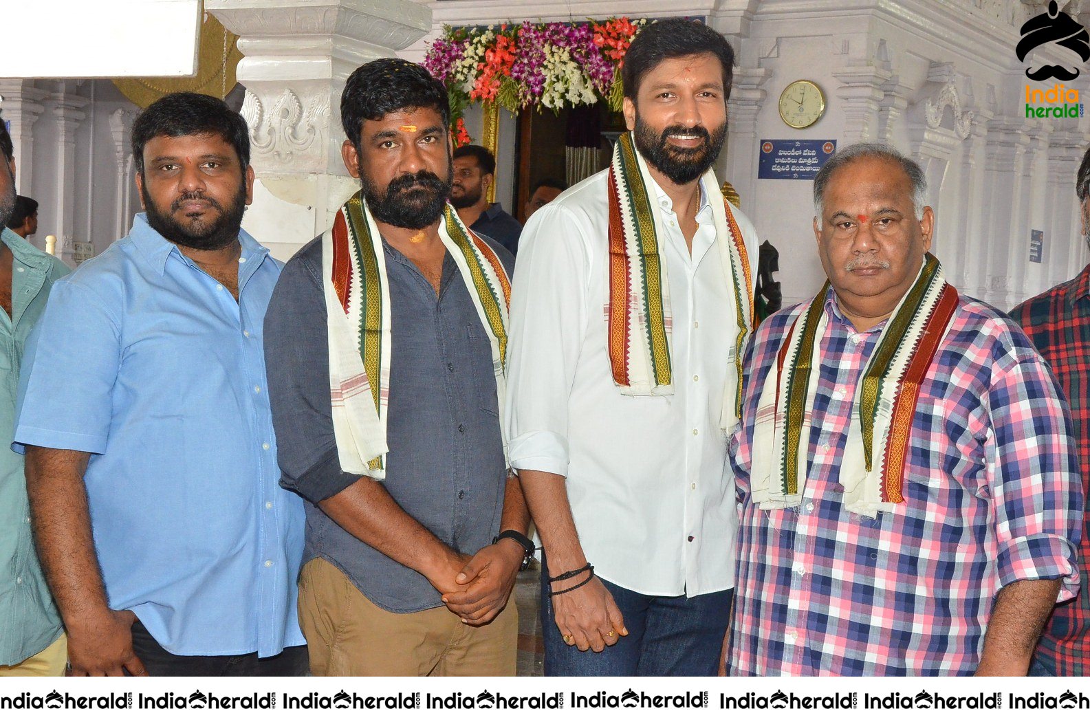 Gopichand And BVSN Prasad SVCC 26th Film Shoot Started Set 2