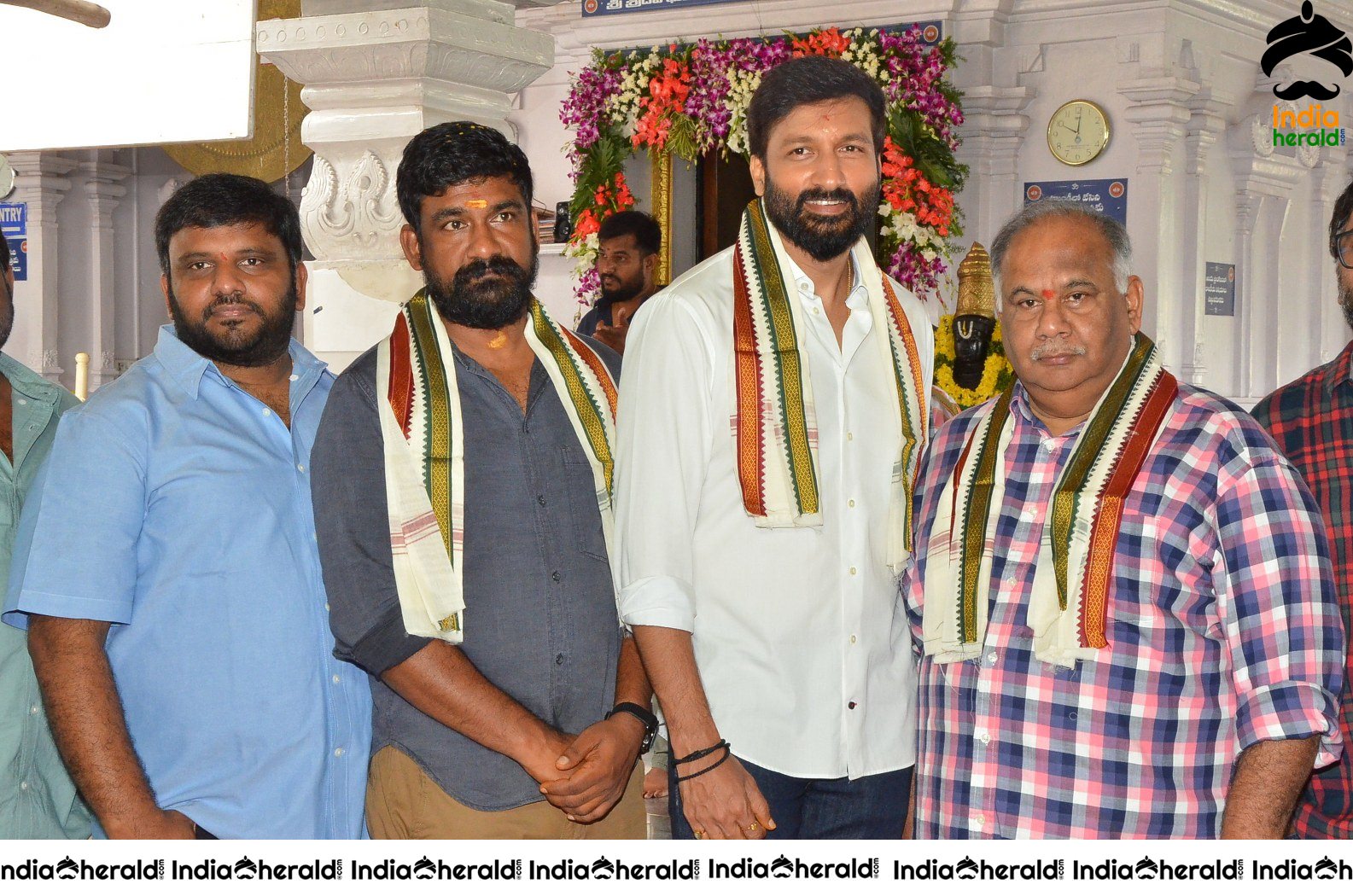 Gopichand And BVSN Prasad SVCC 26th Film Shoot Started Set 2