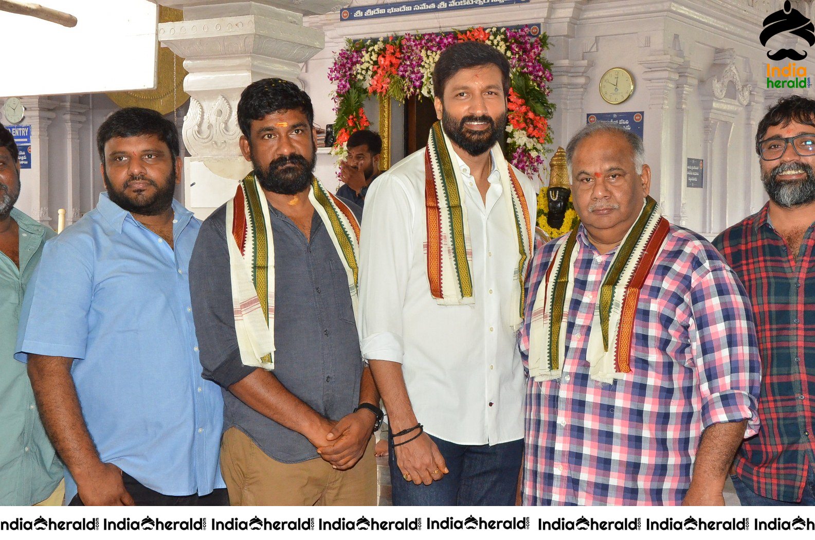 Gopichand And BVSN Prasad SVCC 26th Film Shoot Started Set 2