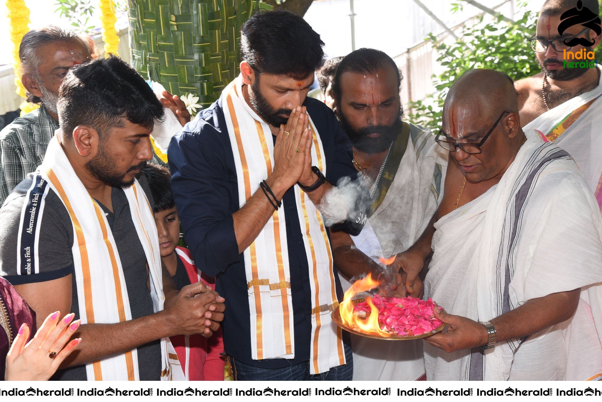 Gopichand and Tamanna New Movie Pooja Stills Set 2