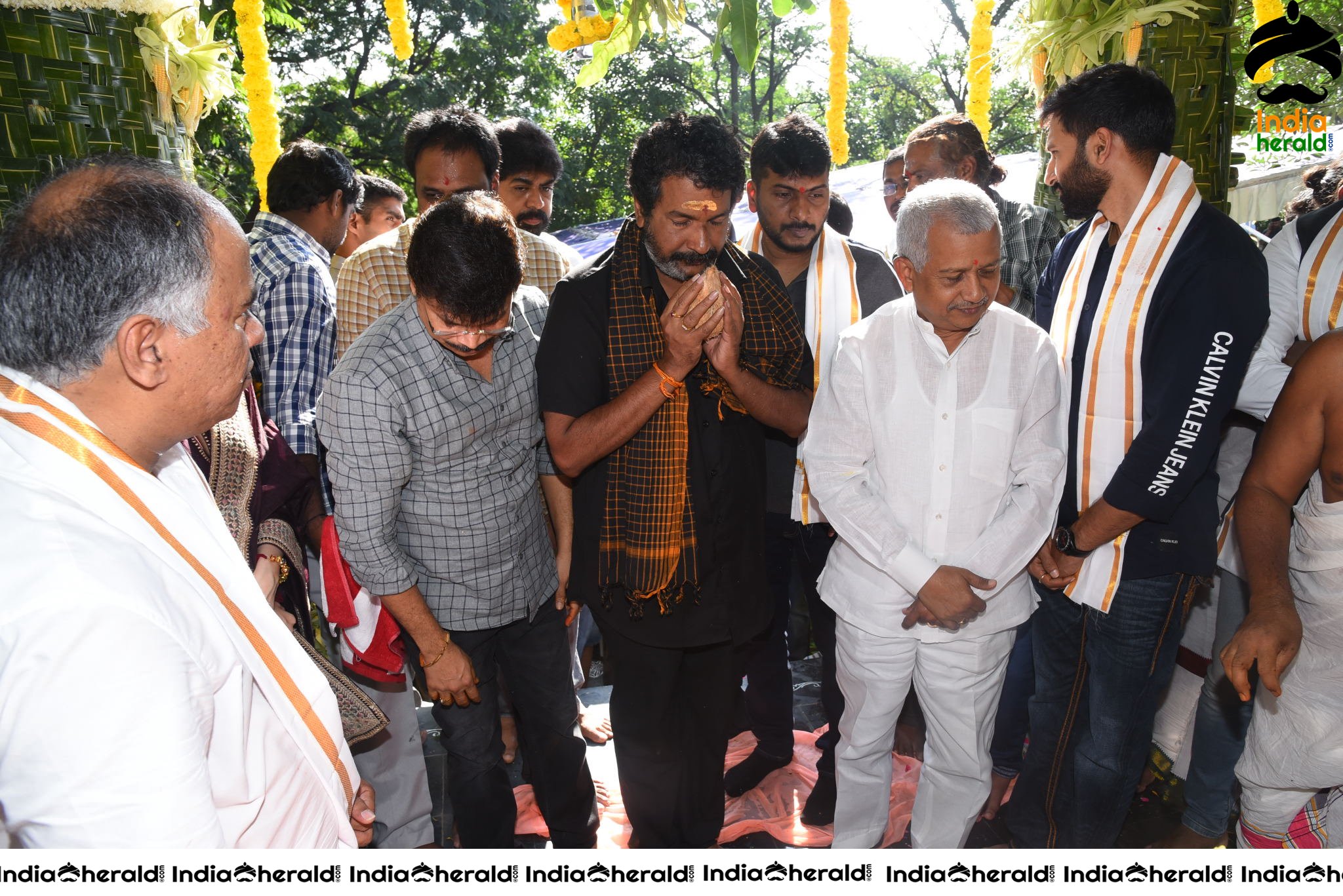 Gopichand and Tamanna New Movie Pooja Stills Set 3