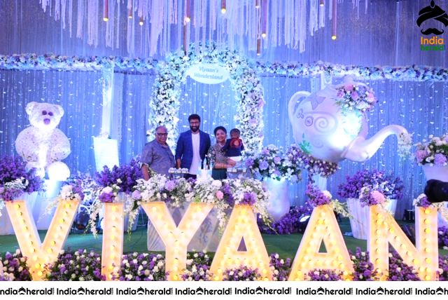 Gopichand Younger Son Viyaan 1st Birthday Celebrations